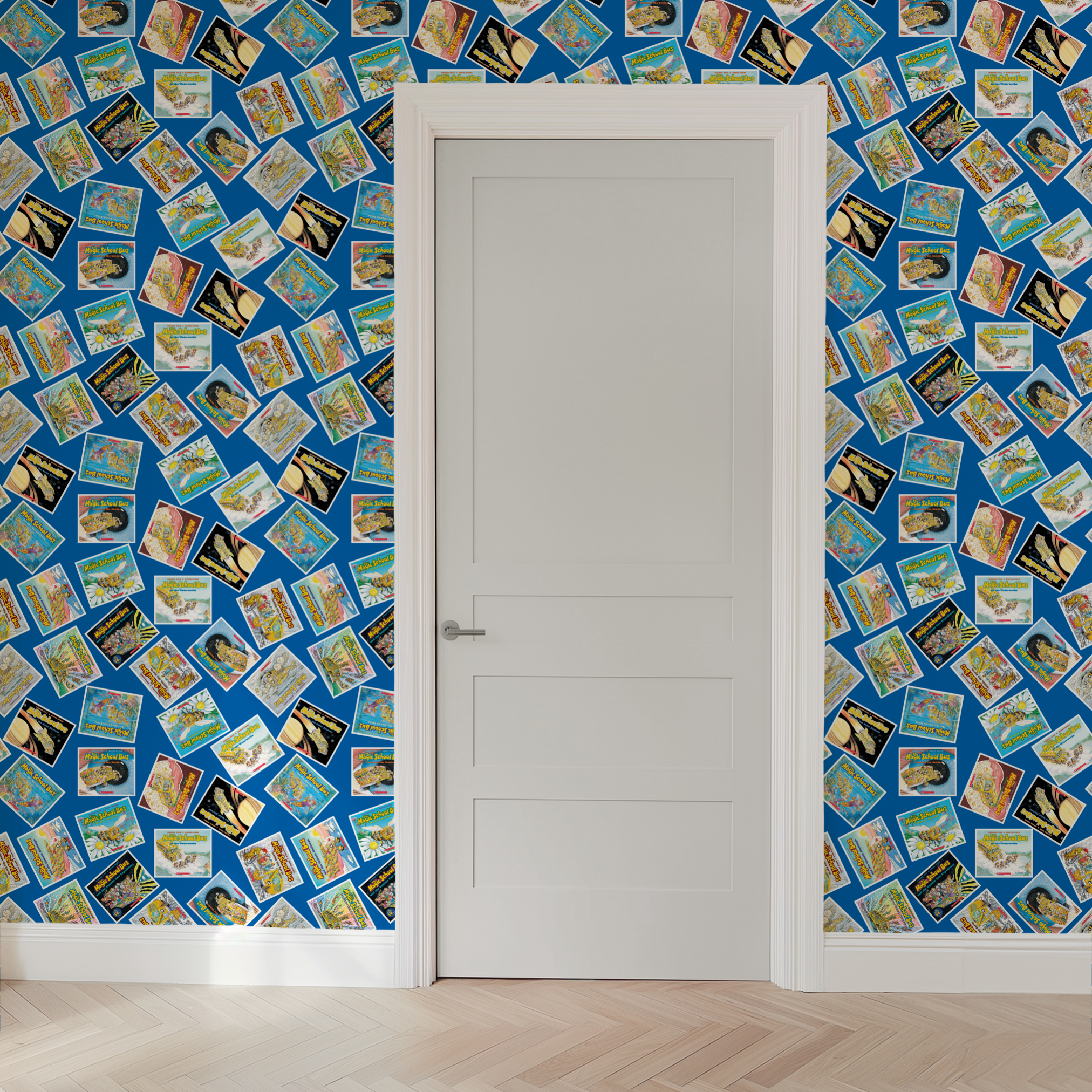 wallpaper door mockup
