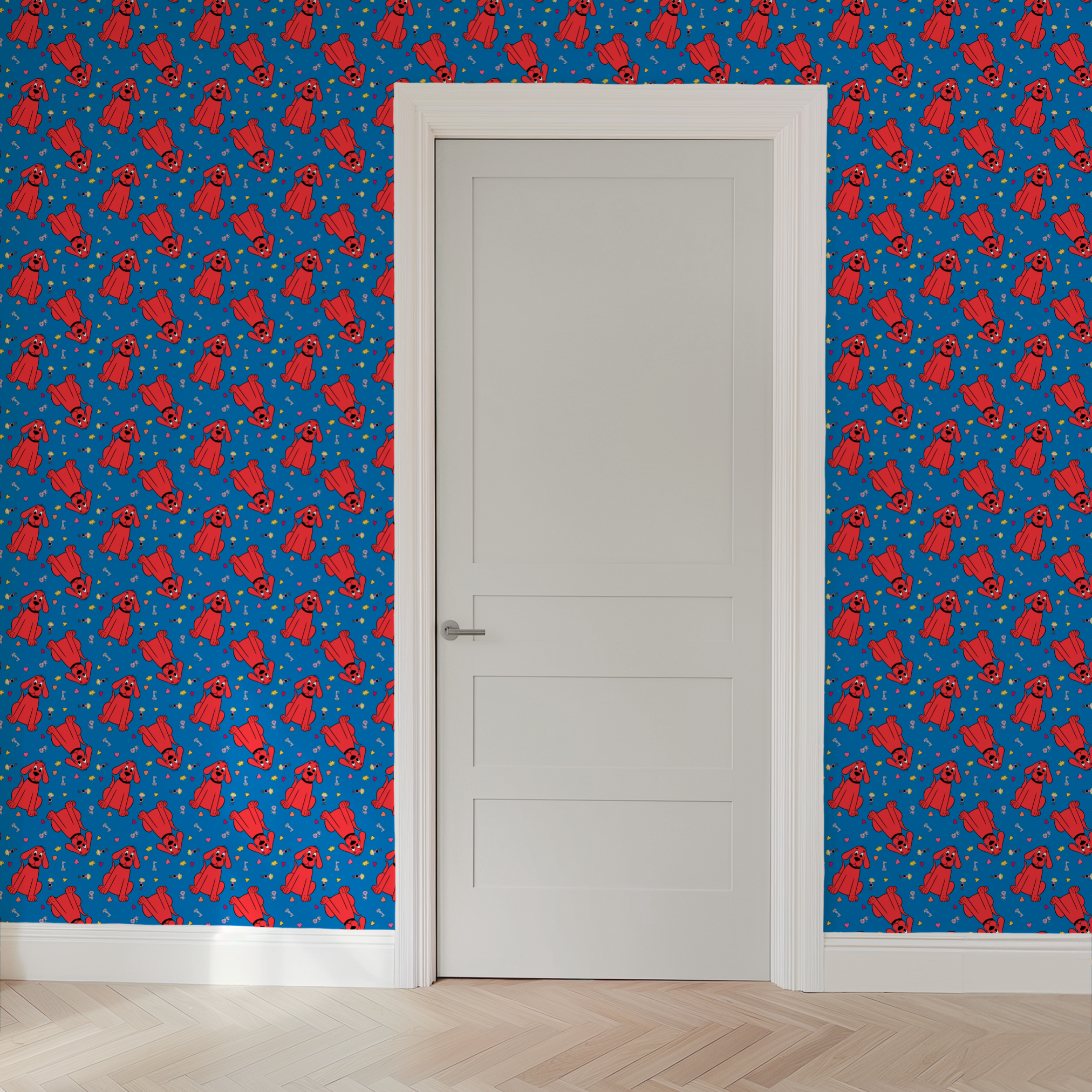  wallpaper door mockup