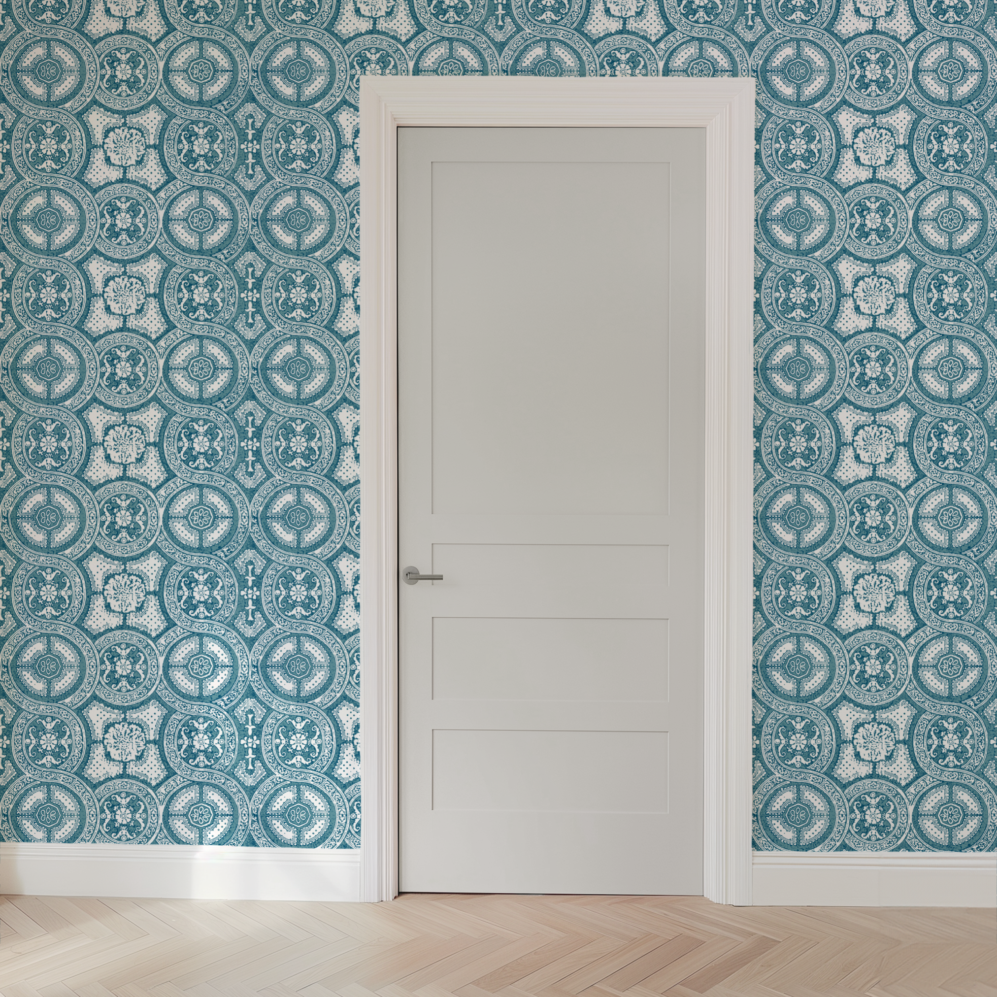 wallpaper door mockup