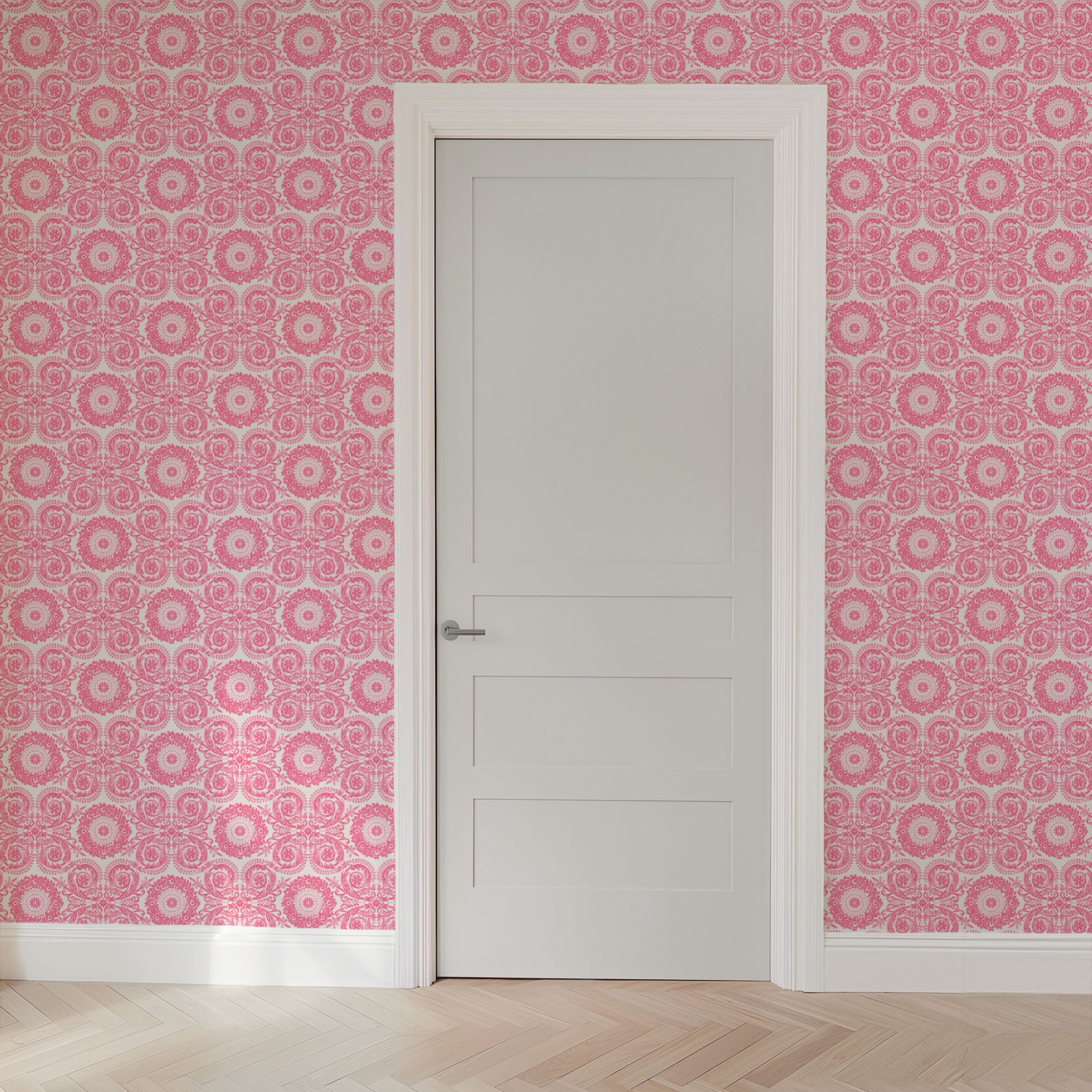  wallpaper door mockup