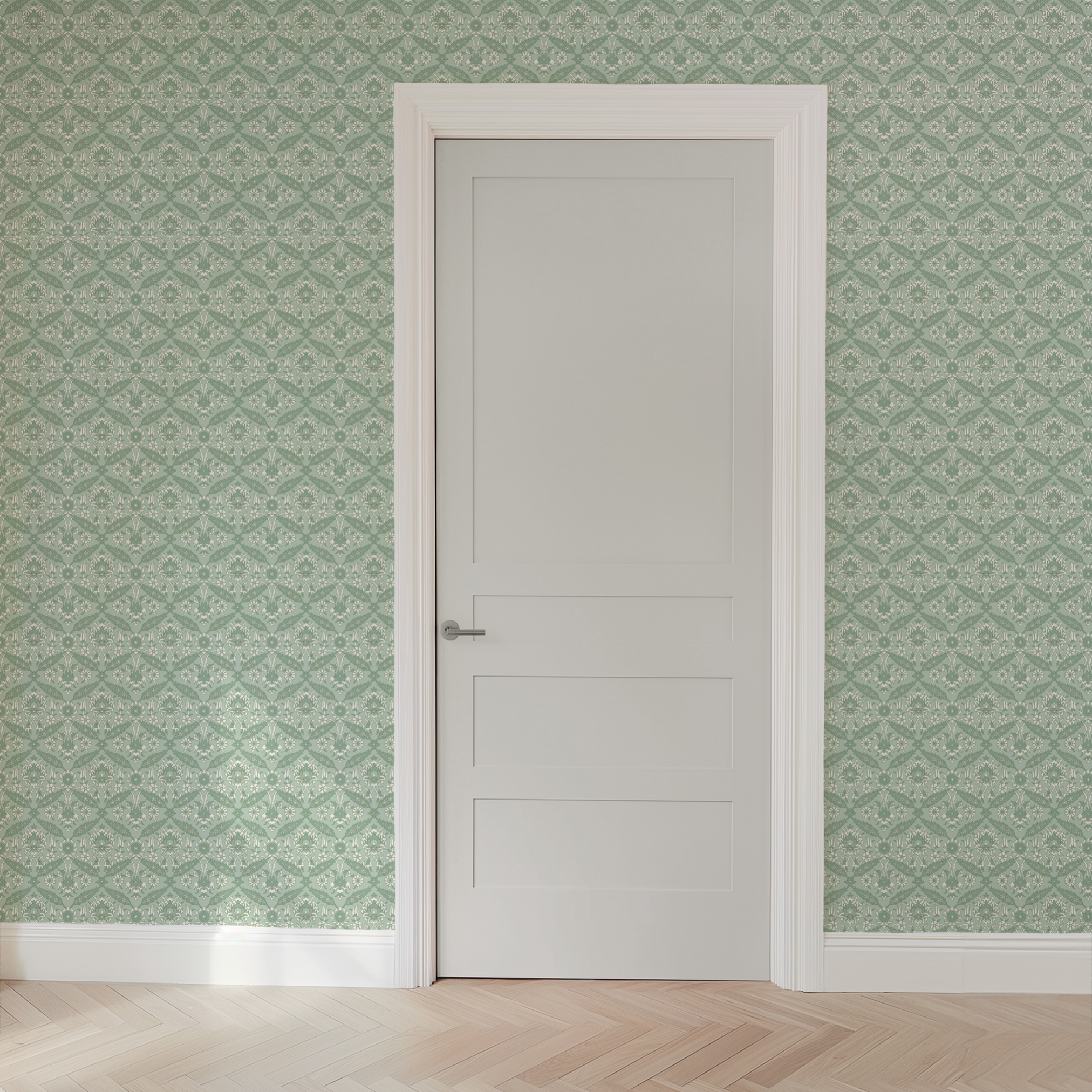  wallpaper door mockup