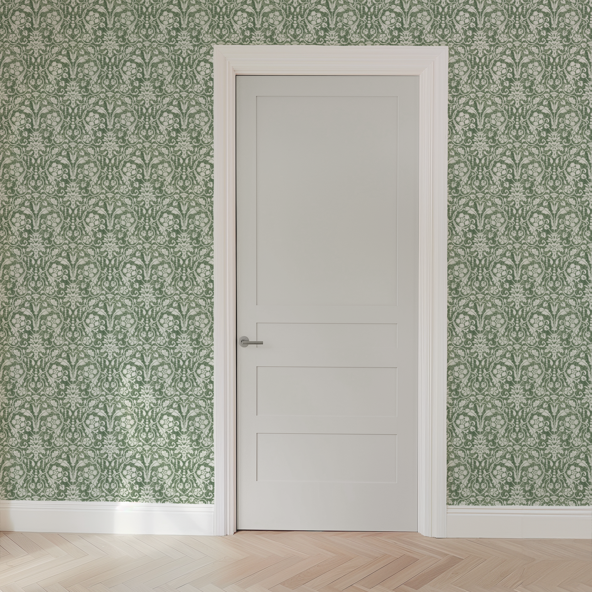  wallpaper door mockup