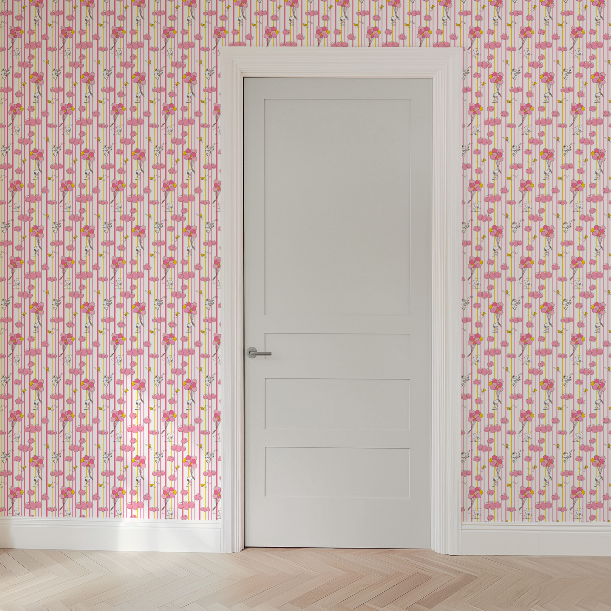 wallpaper door mockup