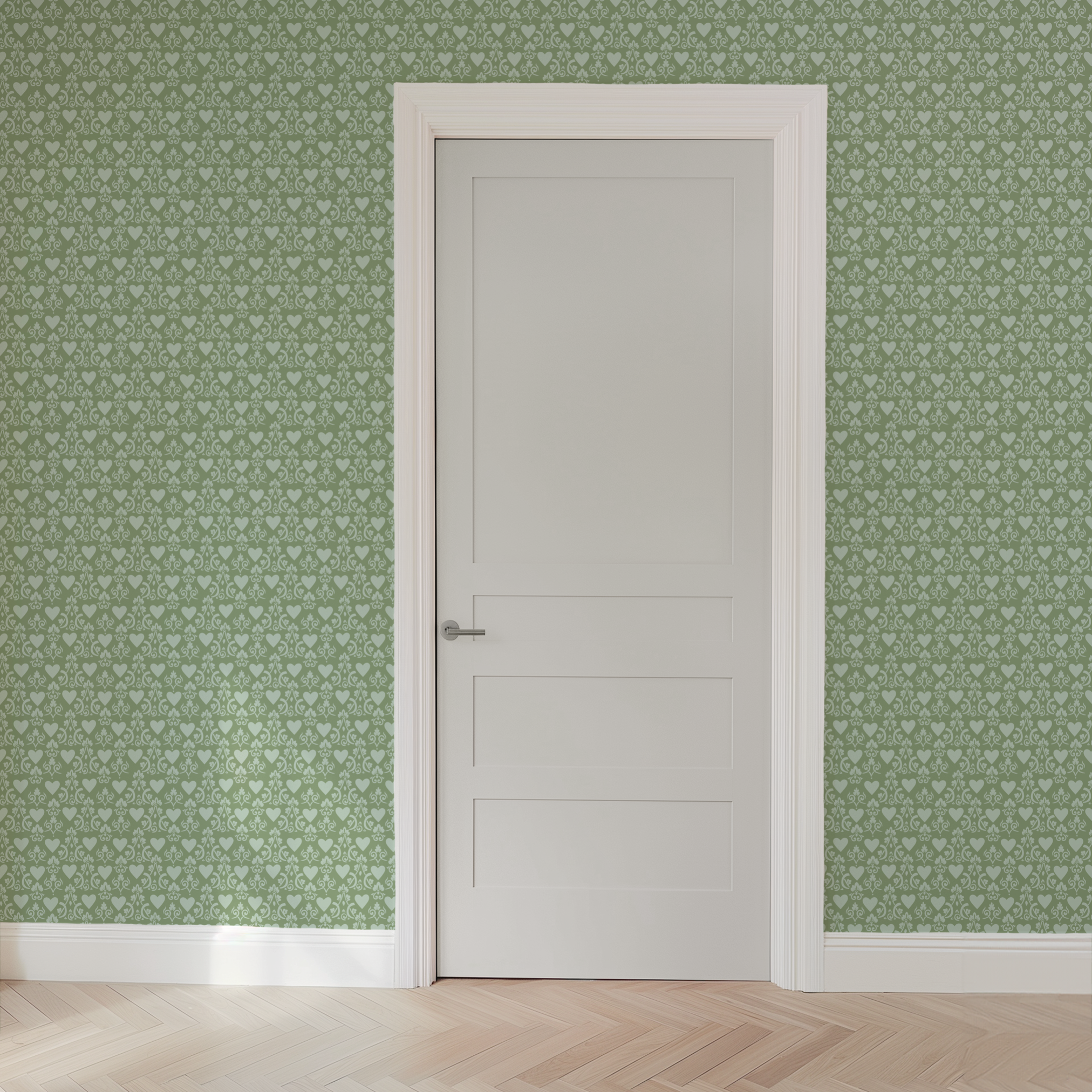  wallpaper door mockup