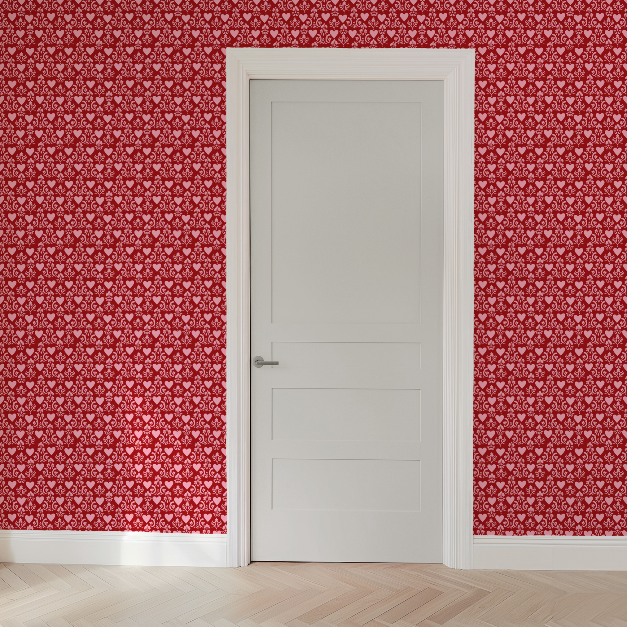  wallpaper door mockup