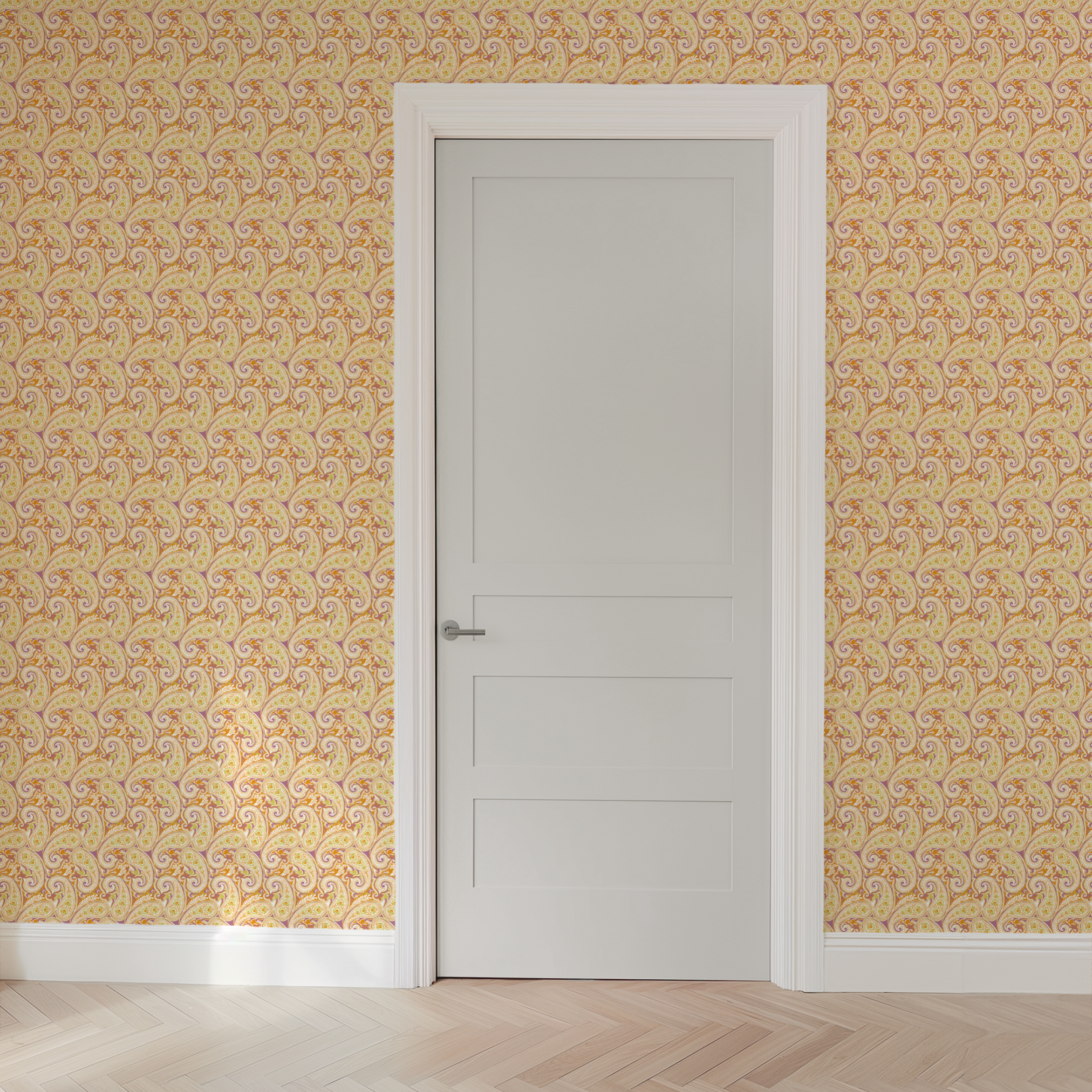  wallpaper door mockup