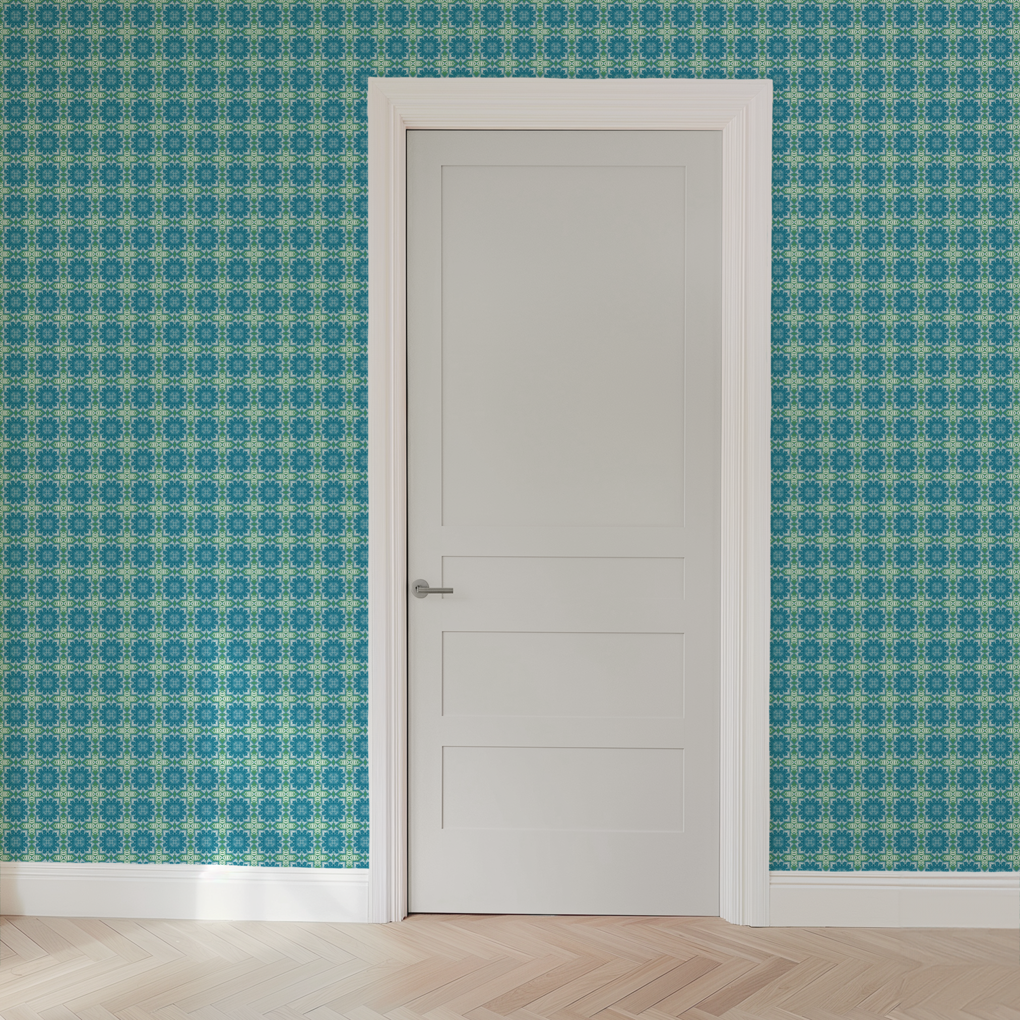  wallpaper door mockup
