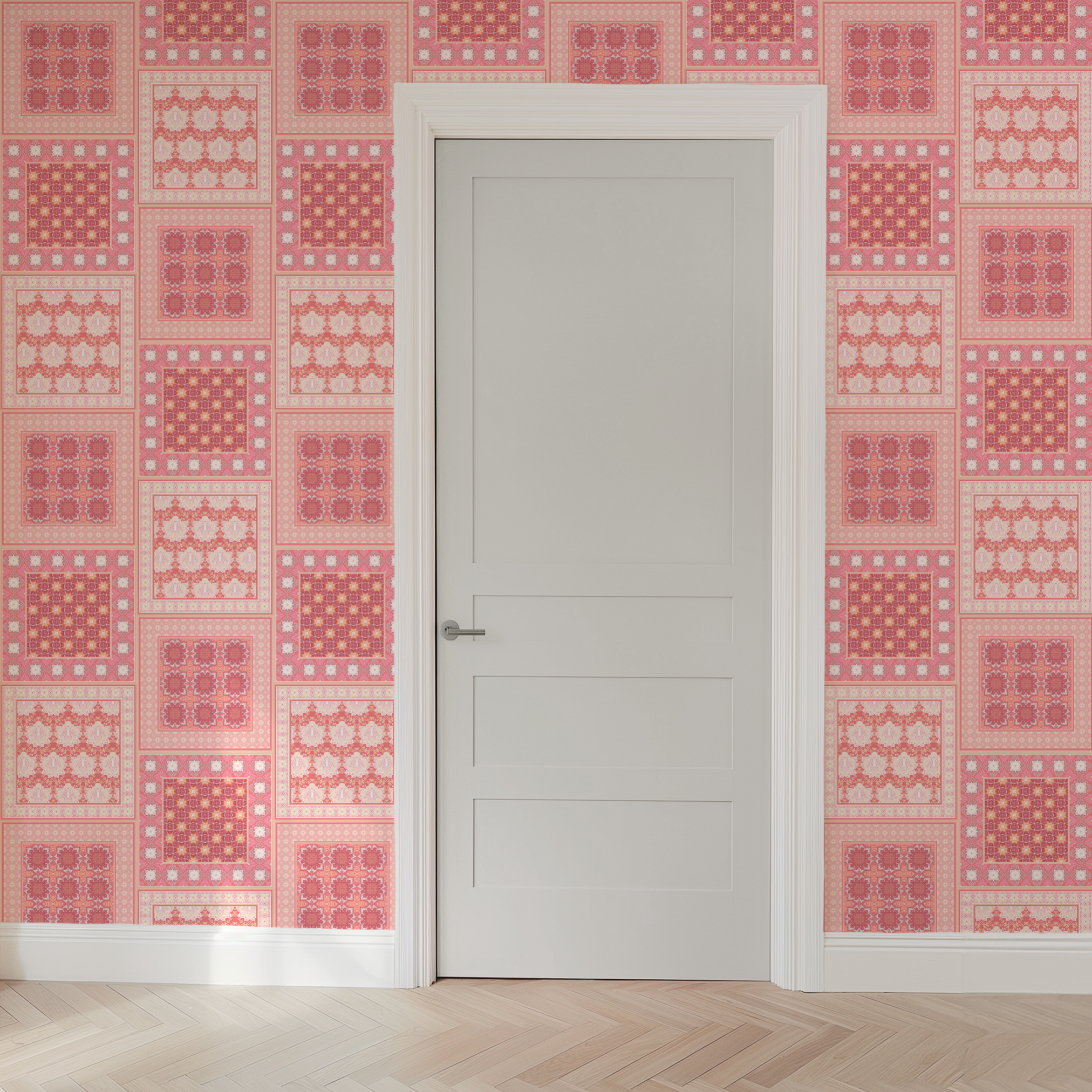  wallpaper door mockup