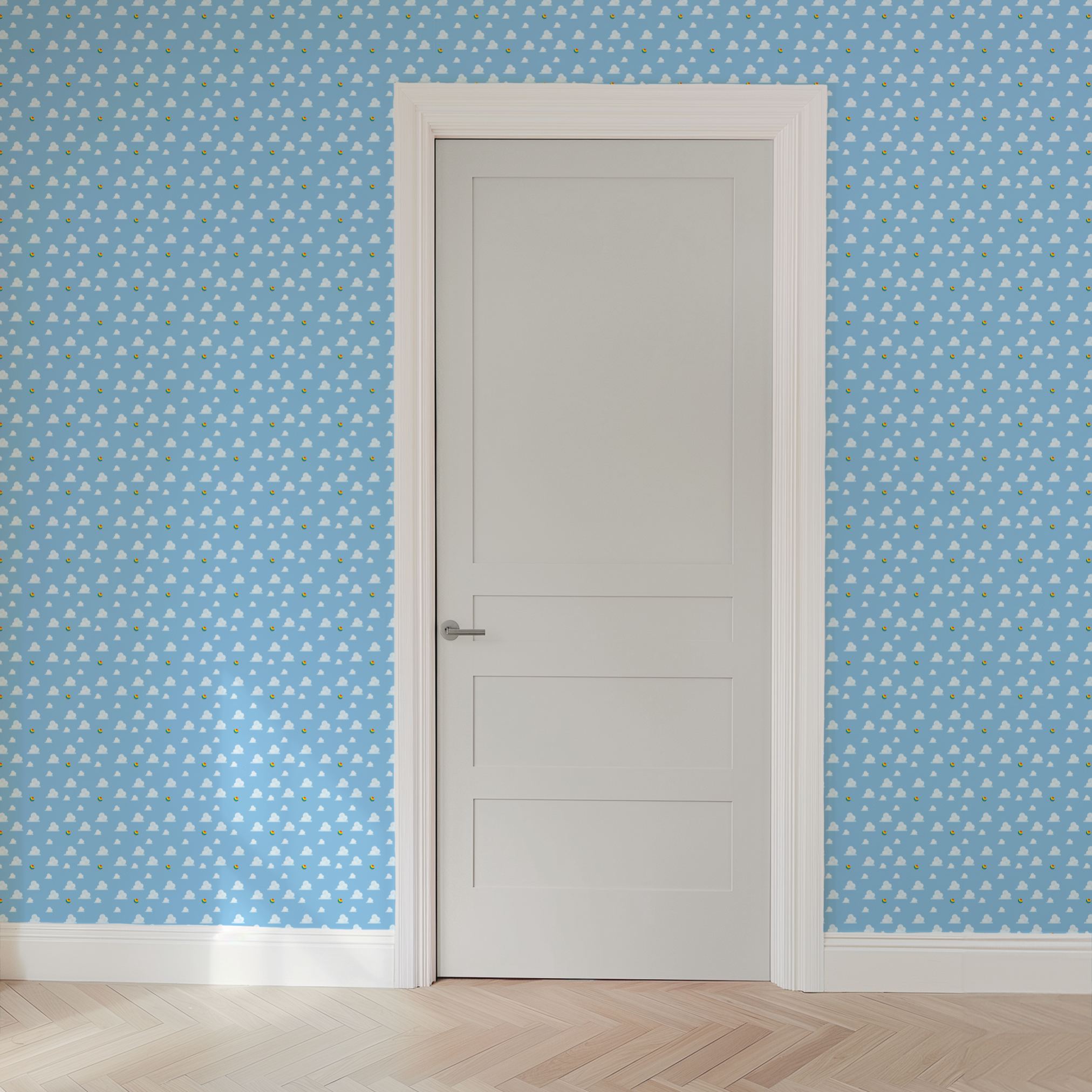  wallpaper door mockup