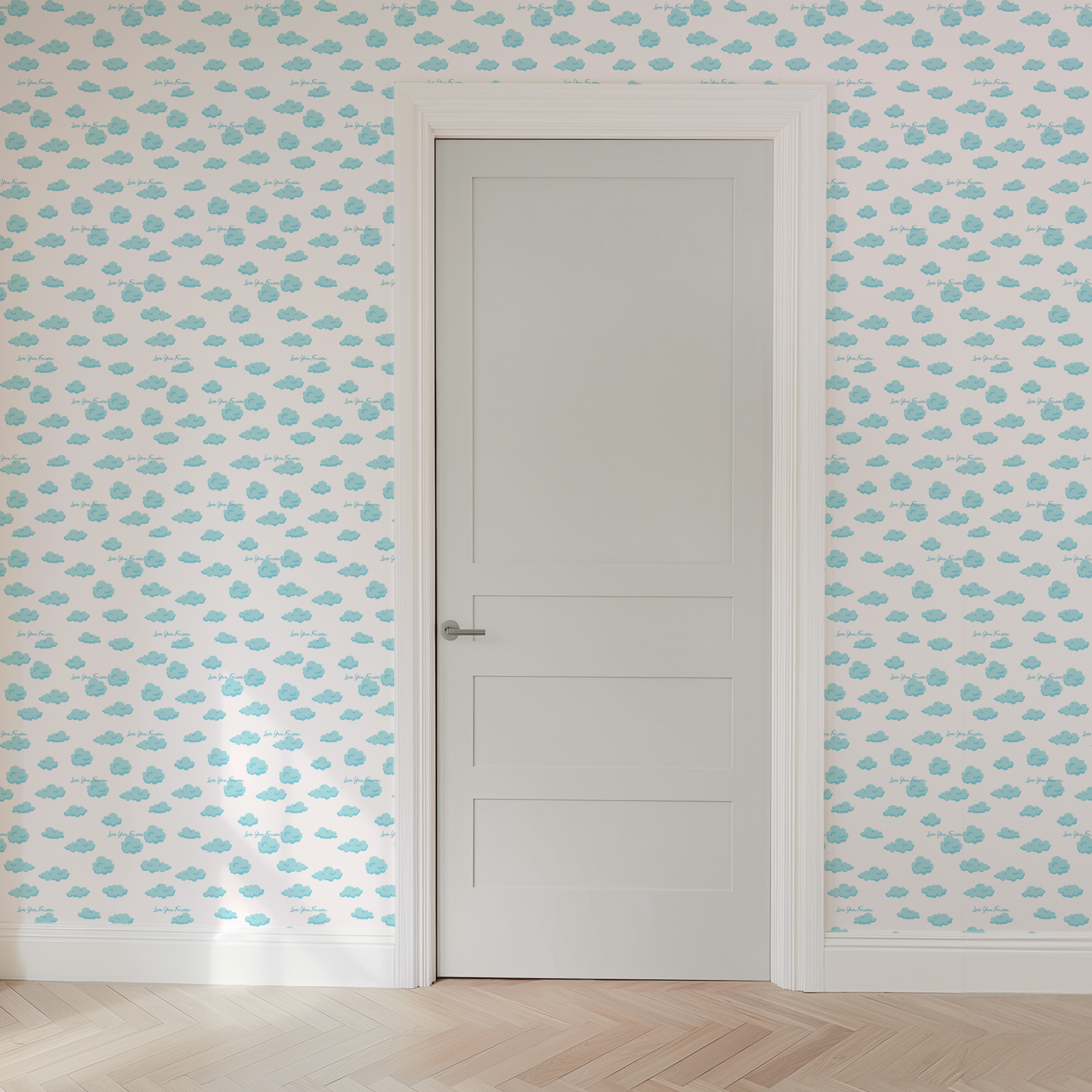  wallpaper door mockup