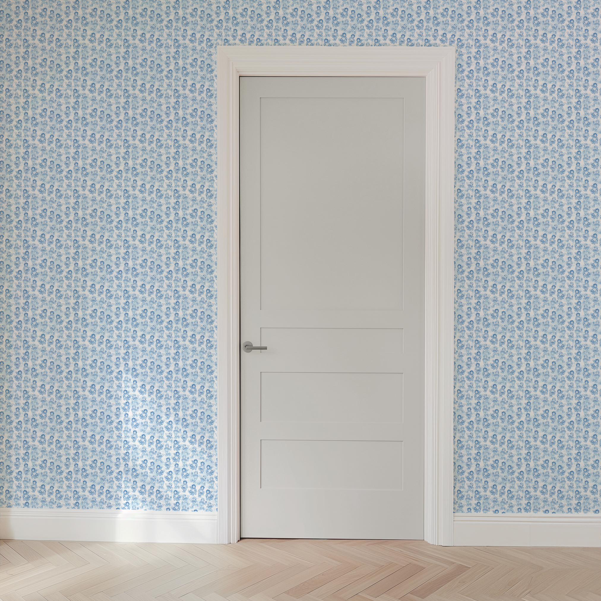  wallpaper door mockup