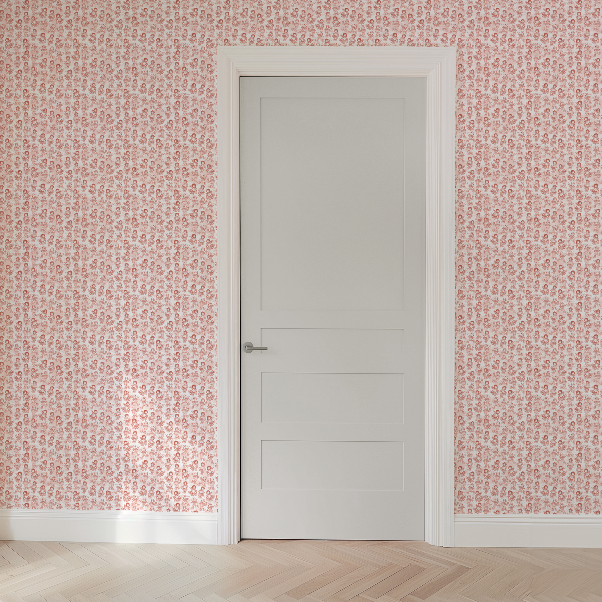  wallpaper door mockup