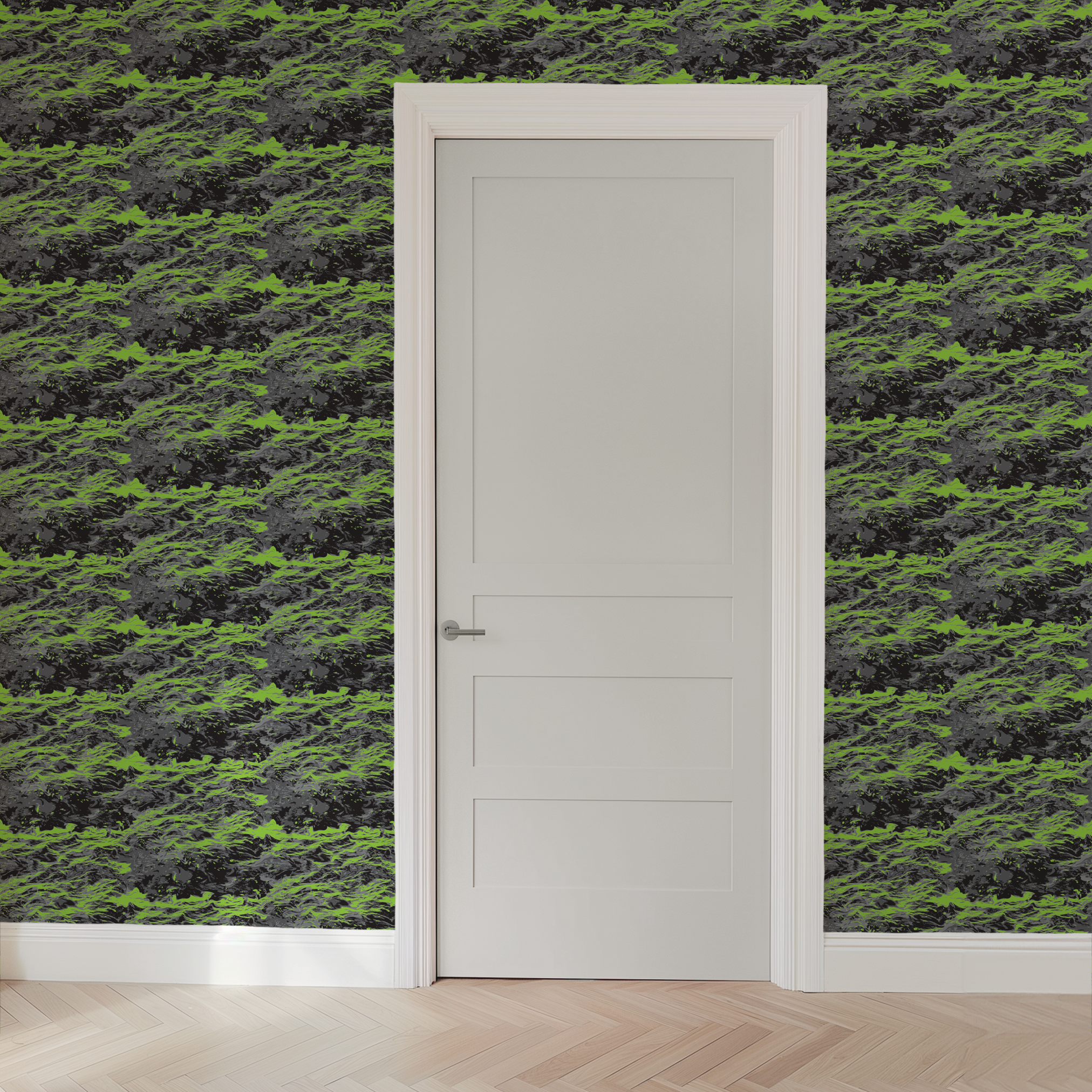  wallpaper door mockup