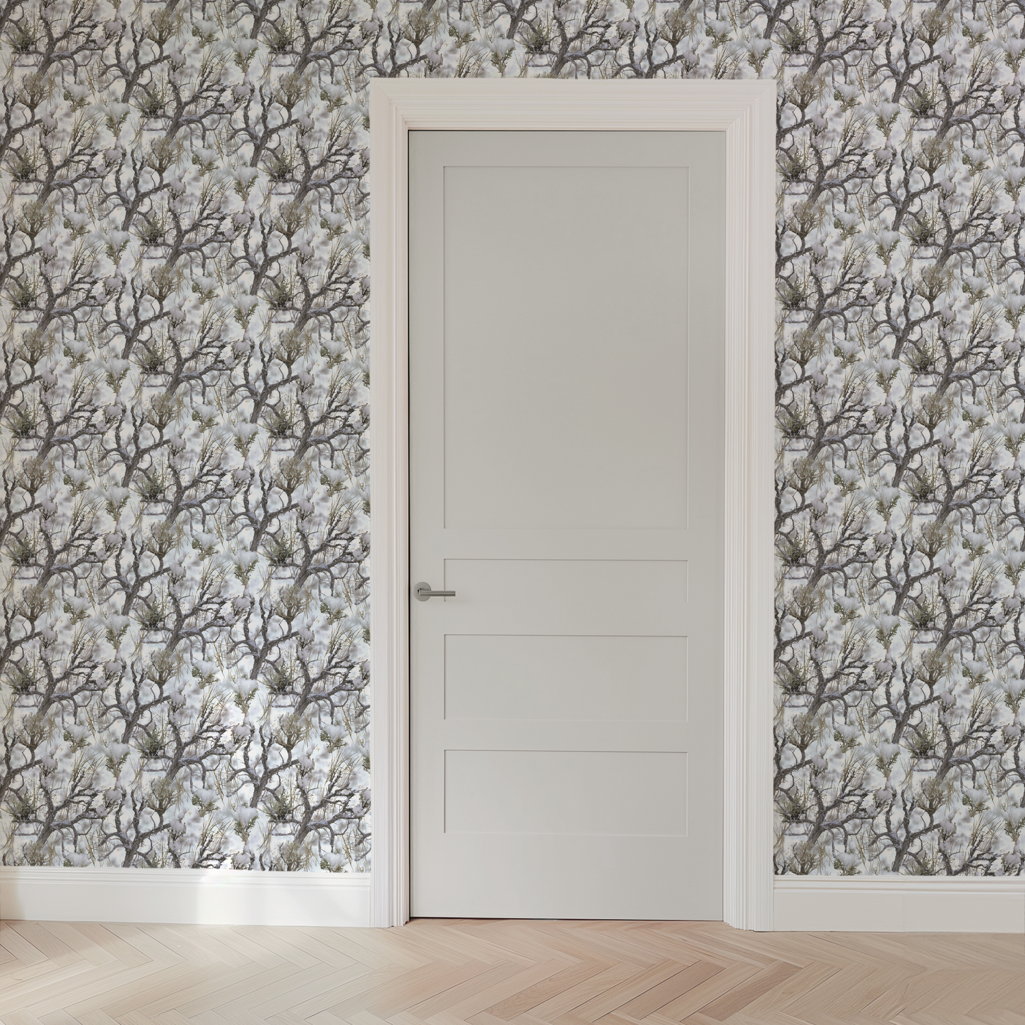  wallpaper door mockup