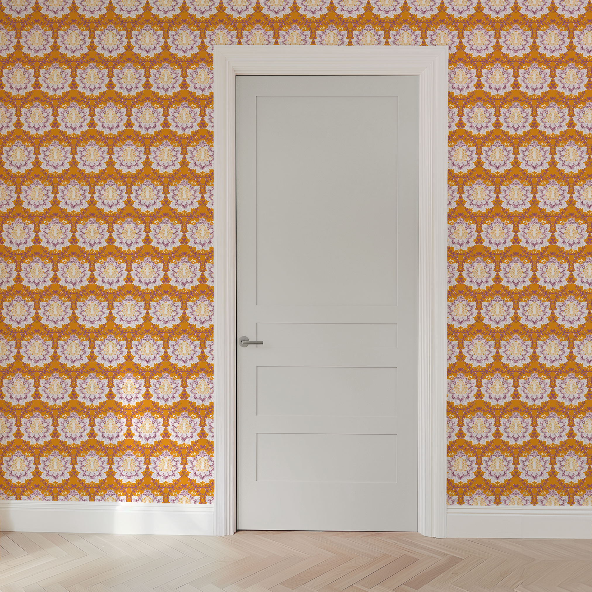  wallpaper door mockup