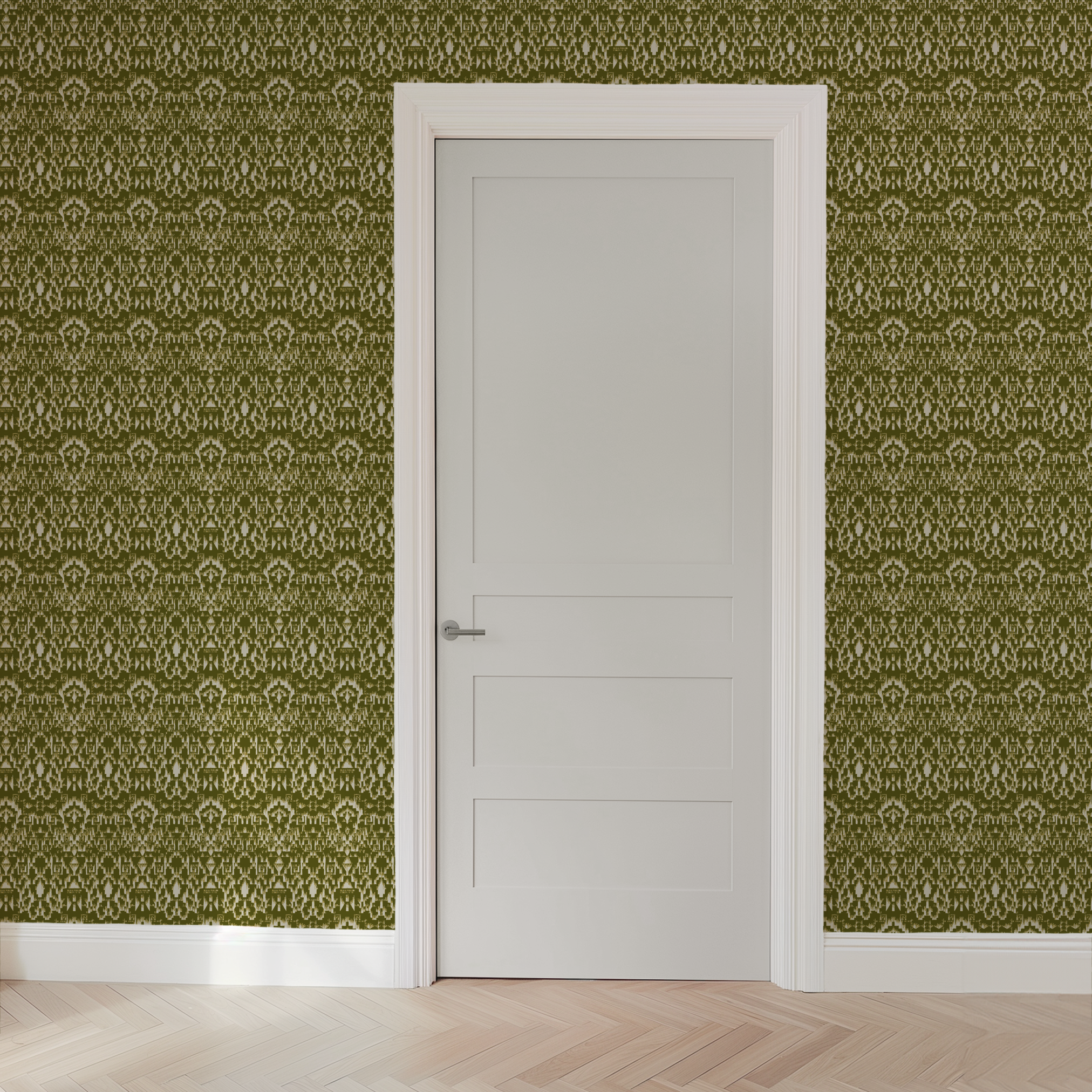  wallpaper door mockup