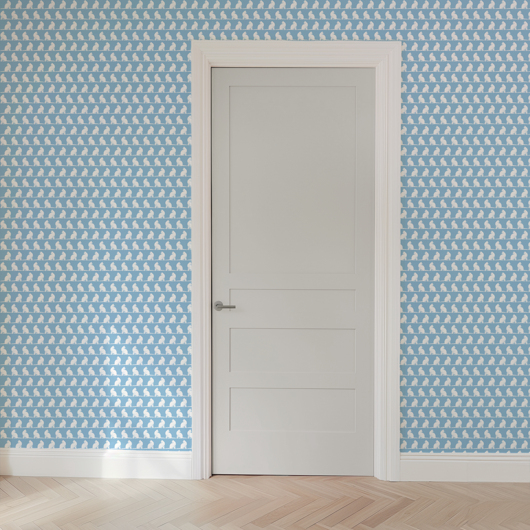 wallpaper door mockup