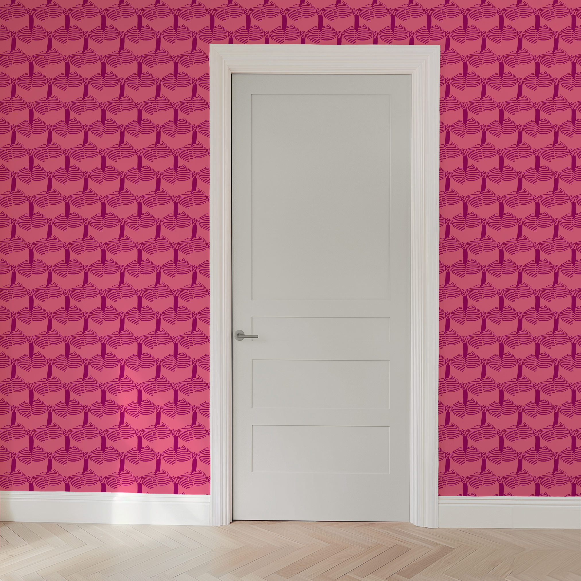  wallpaper door mockup