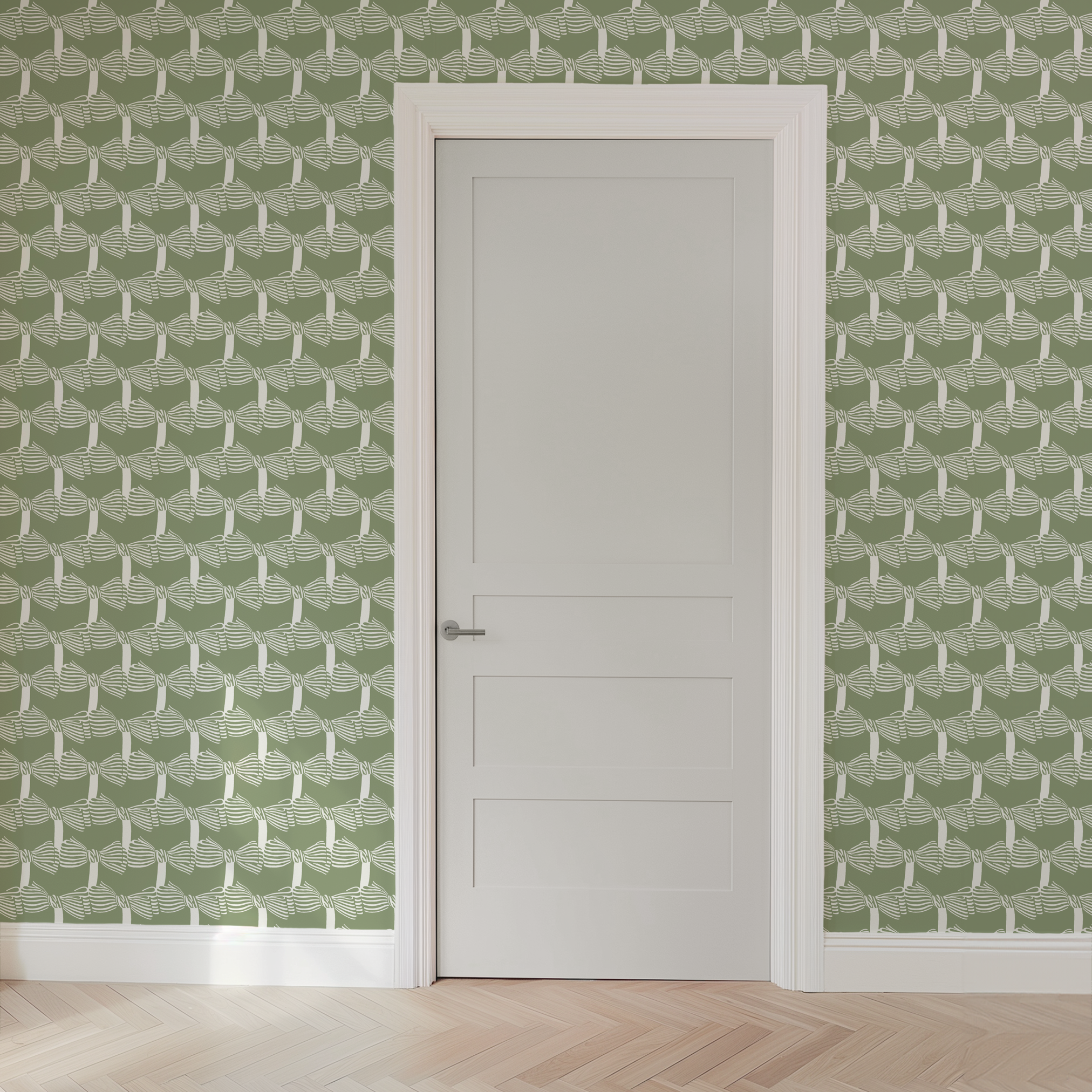  wallpaper door mockup