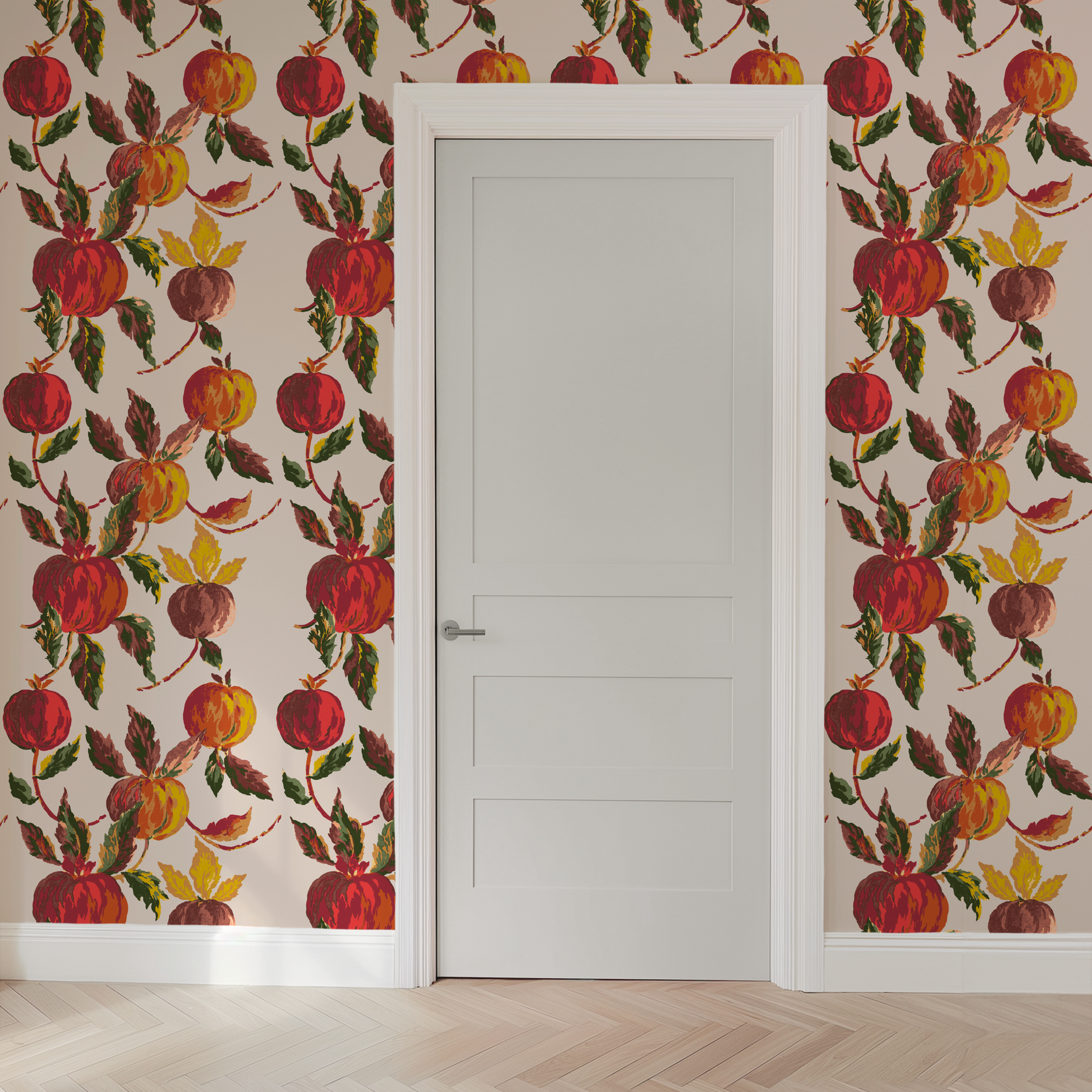  wallpaper door mockup