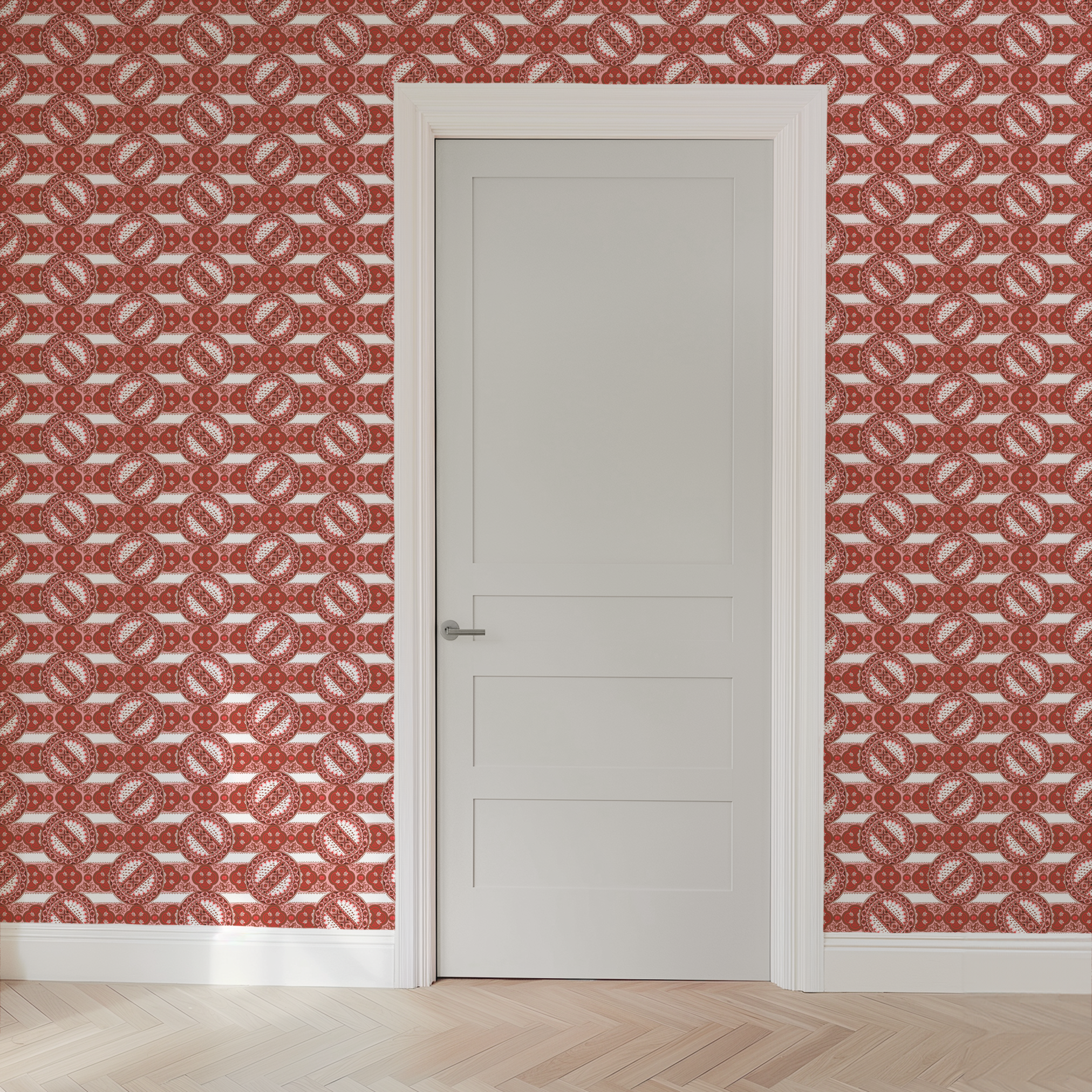  wallpaper door mockup