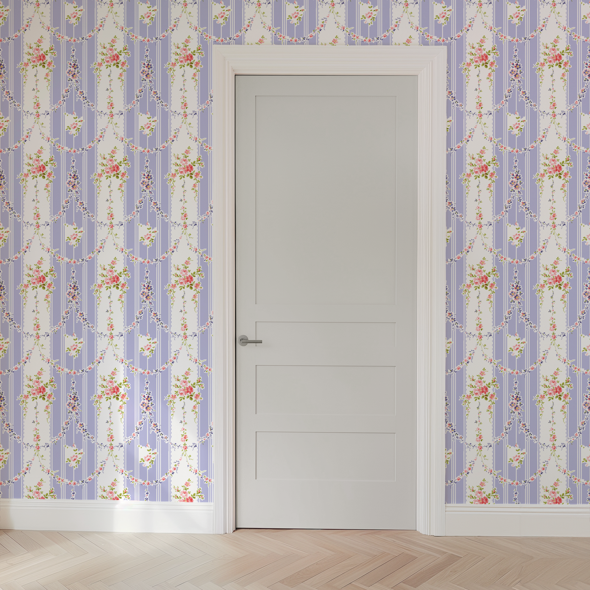  wallpaper door mockup