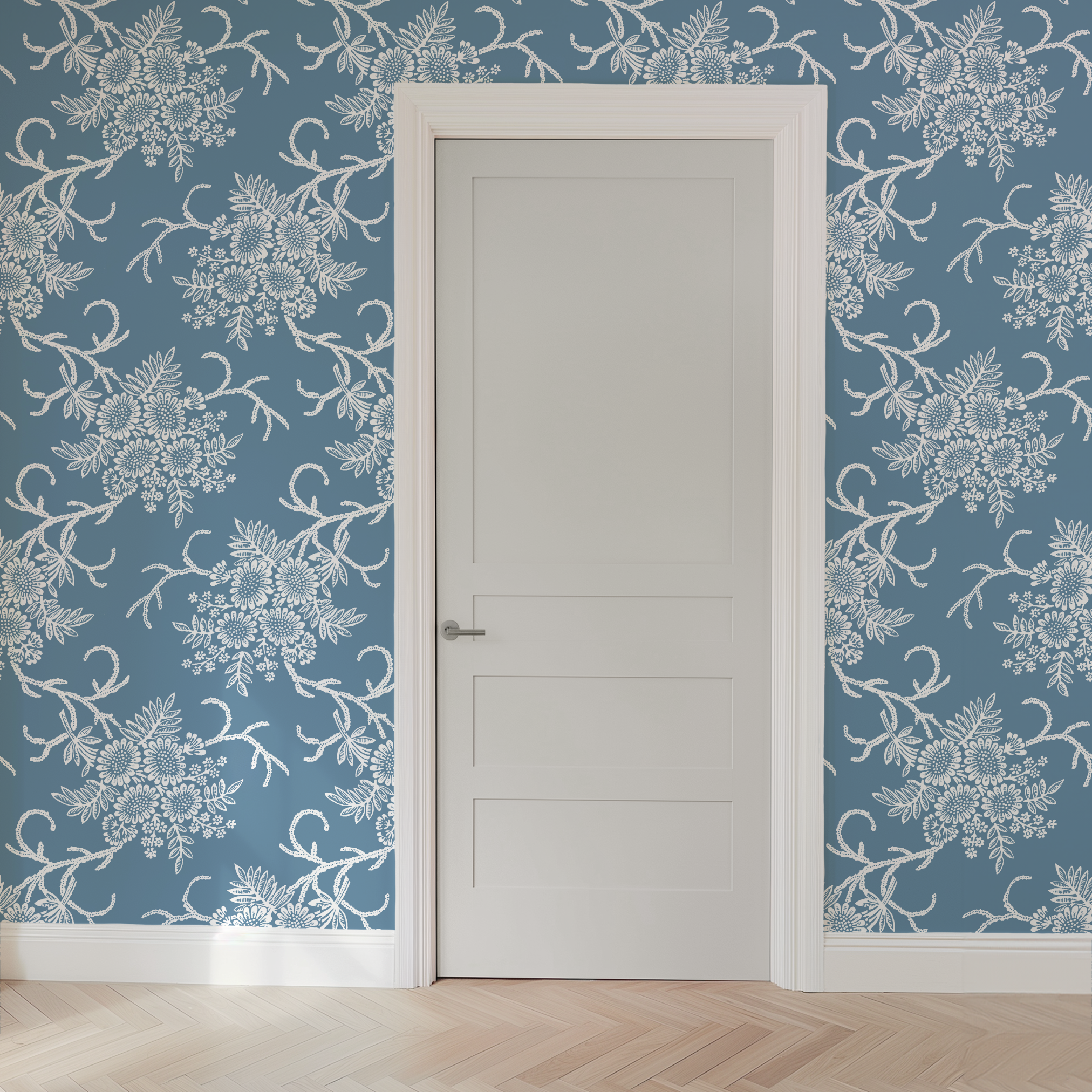  wallpaper door mockup