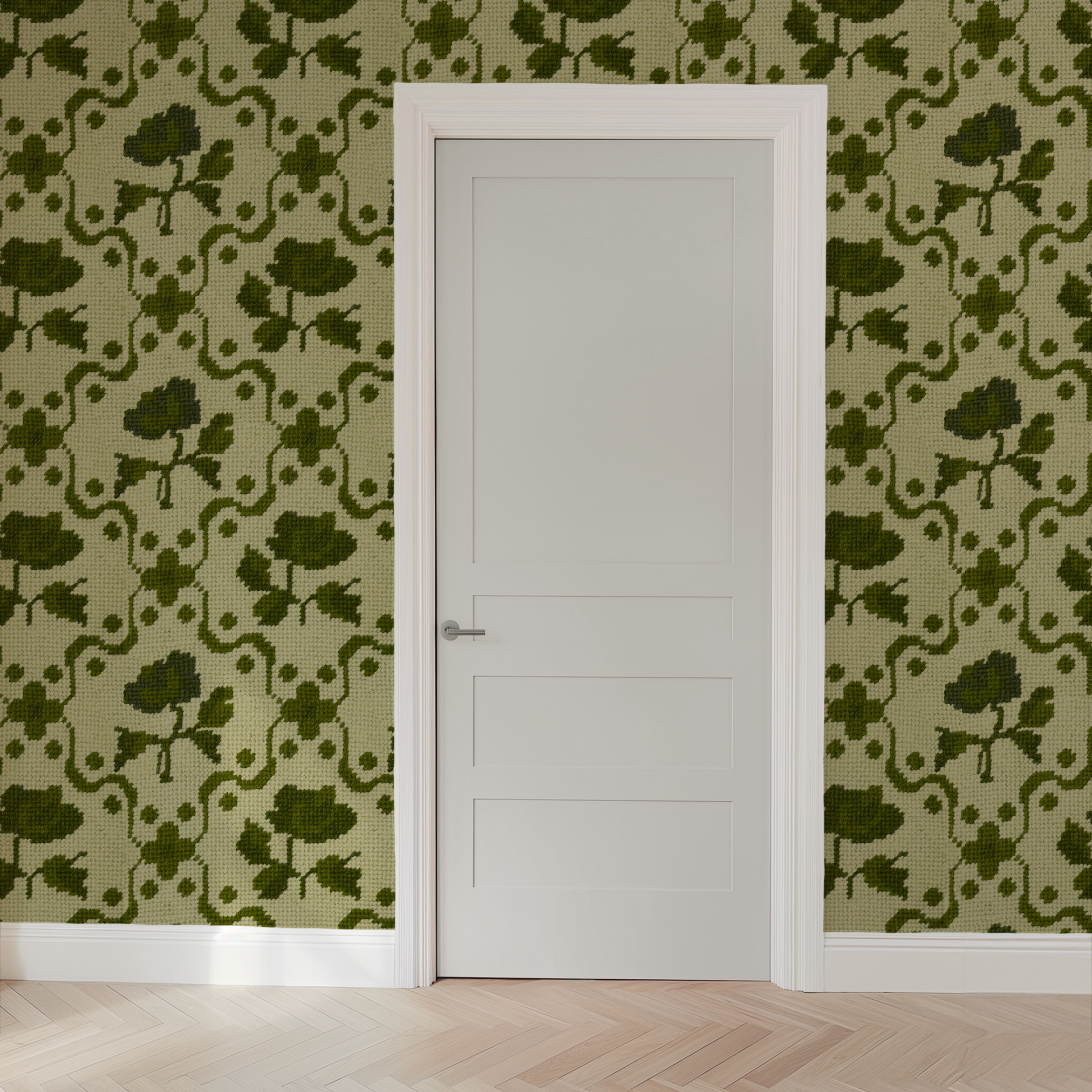  wallpaper door mockup