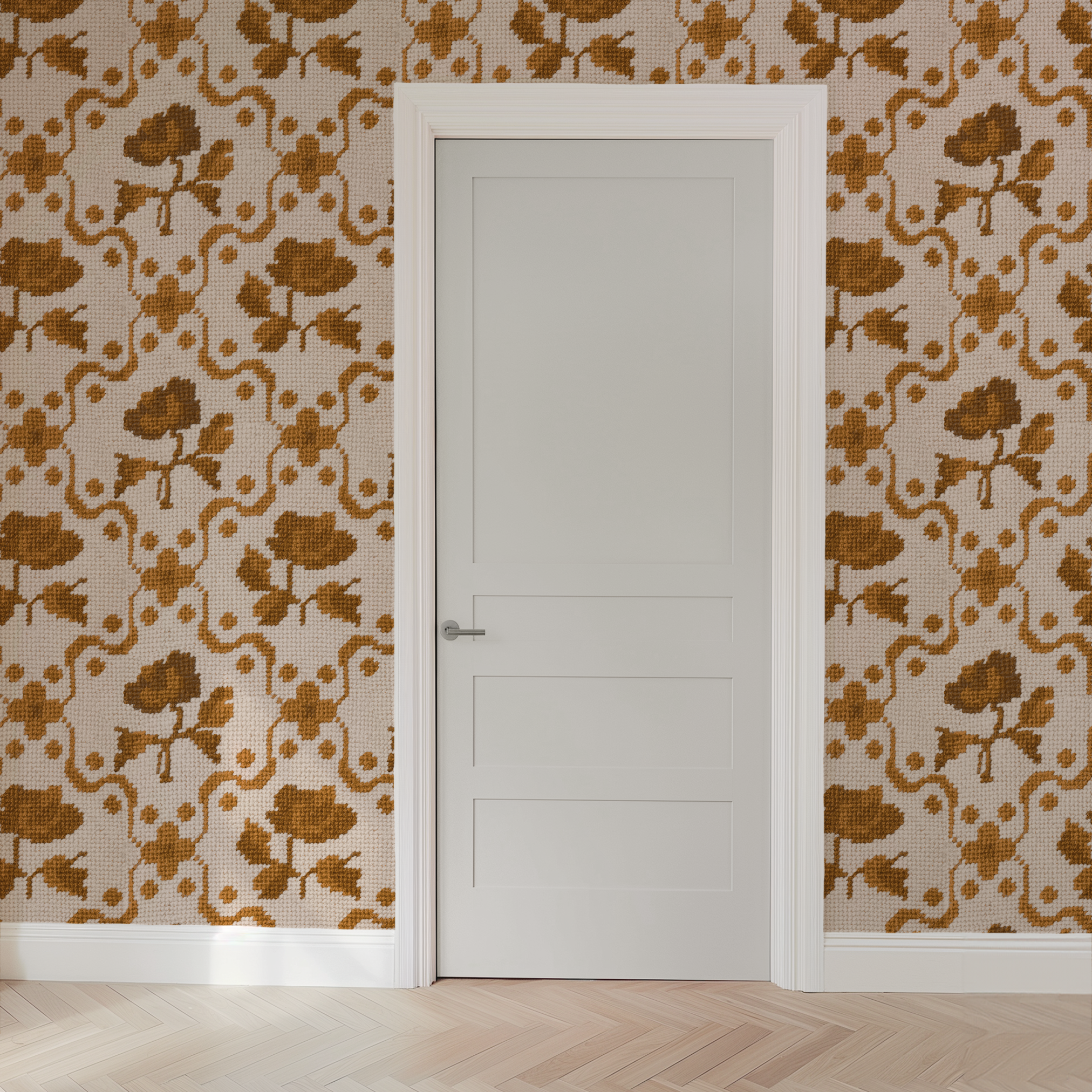  wallpaper door mockup