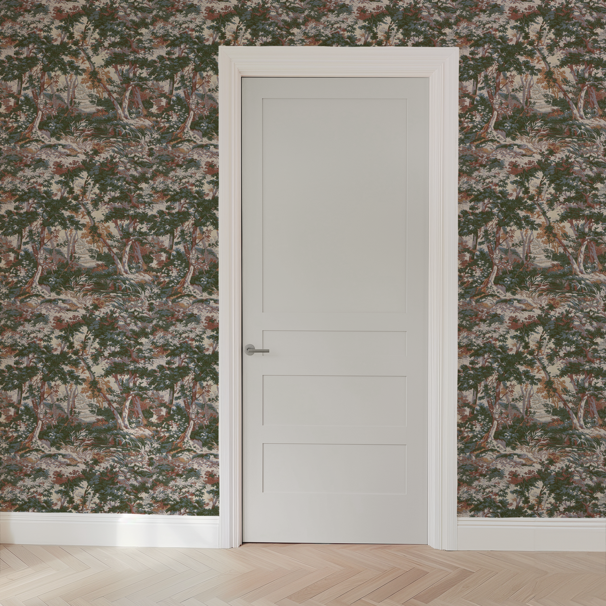  wallpaper door mockup