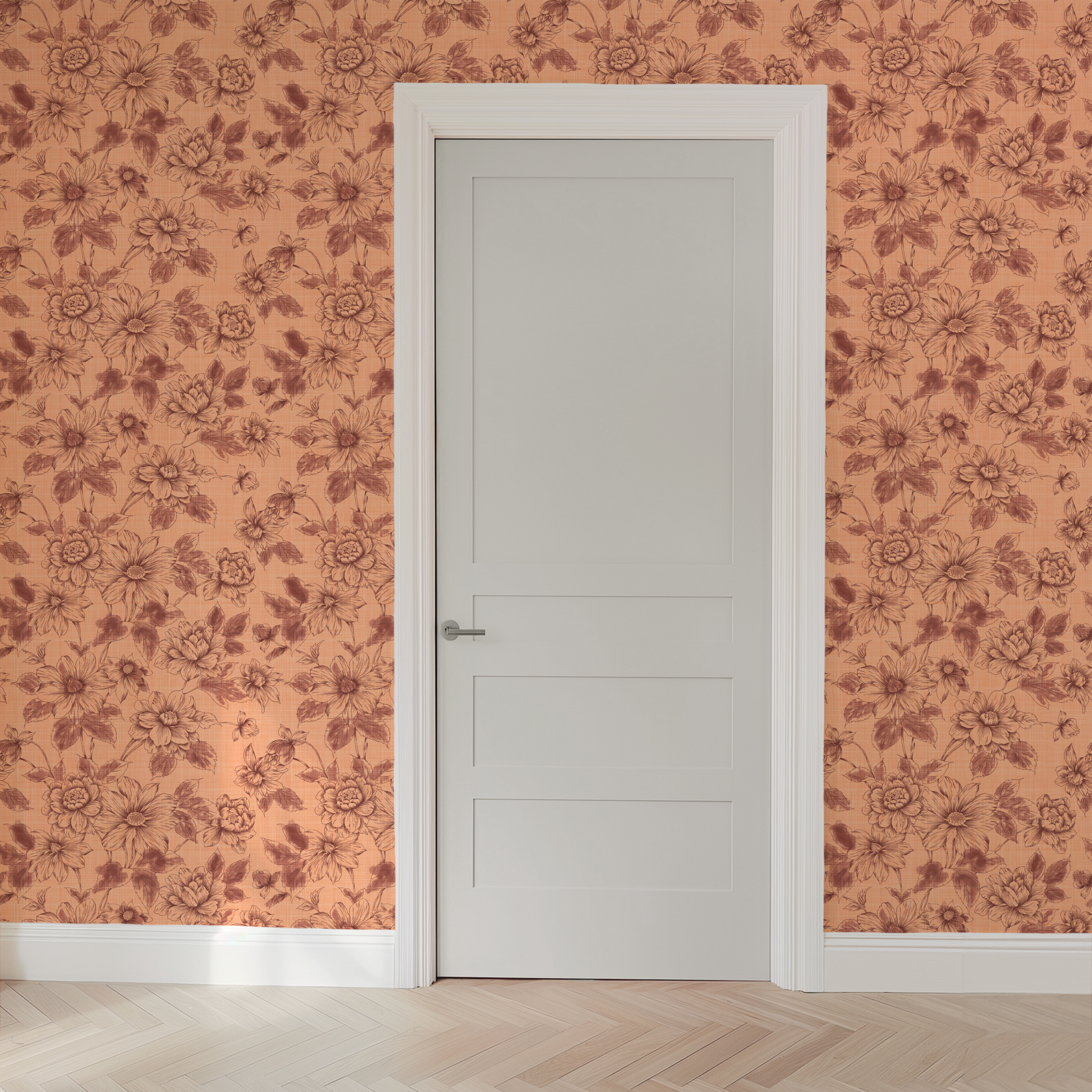  wallpaper door mockup