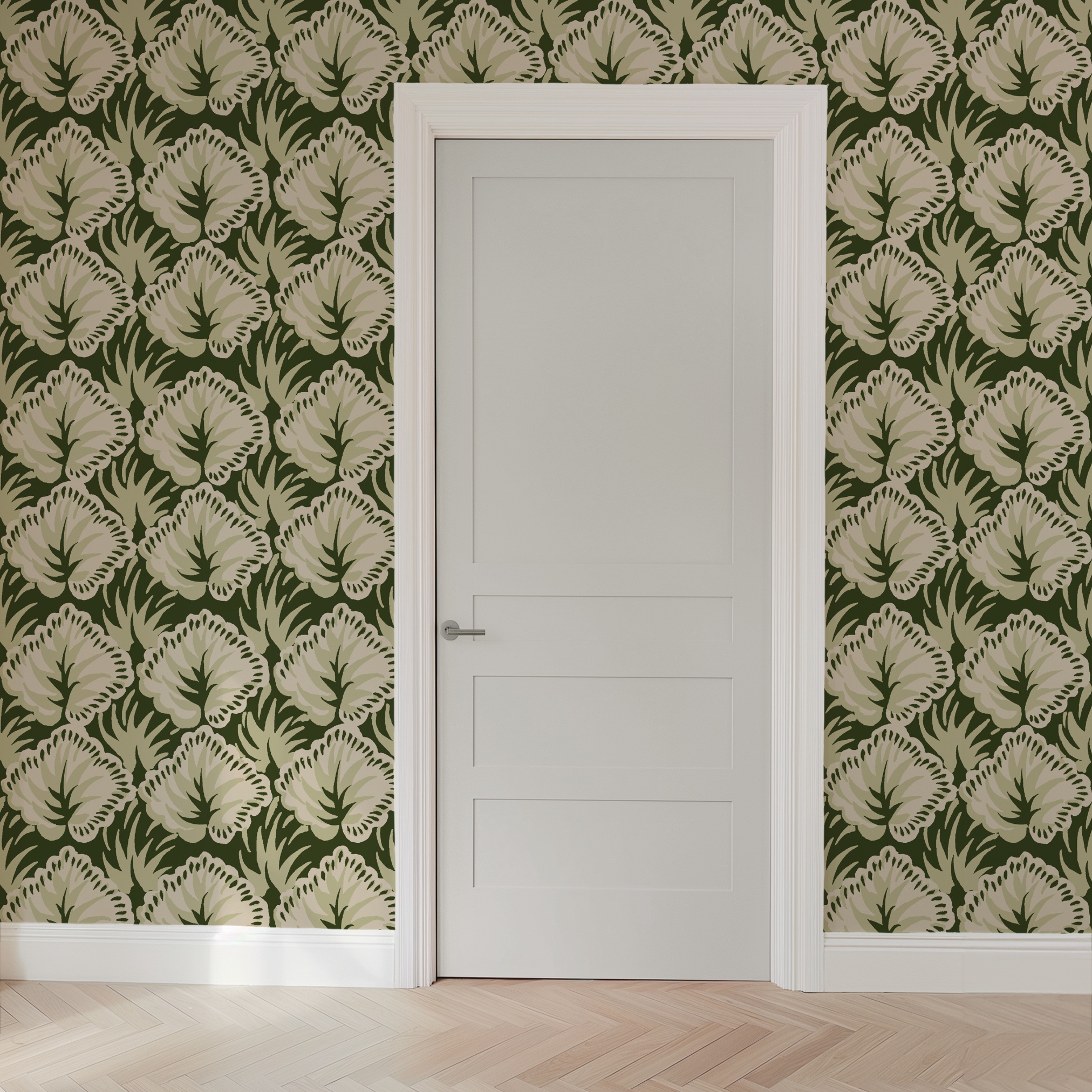  wallpaper door mockup