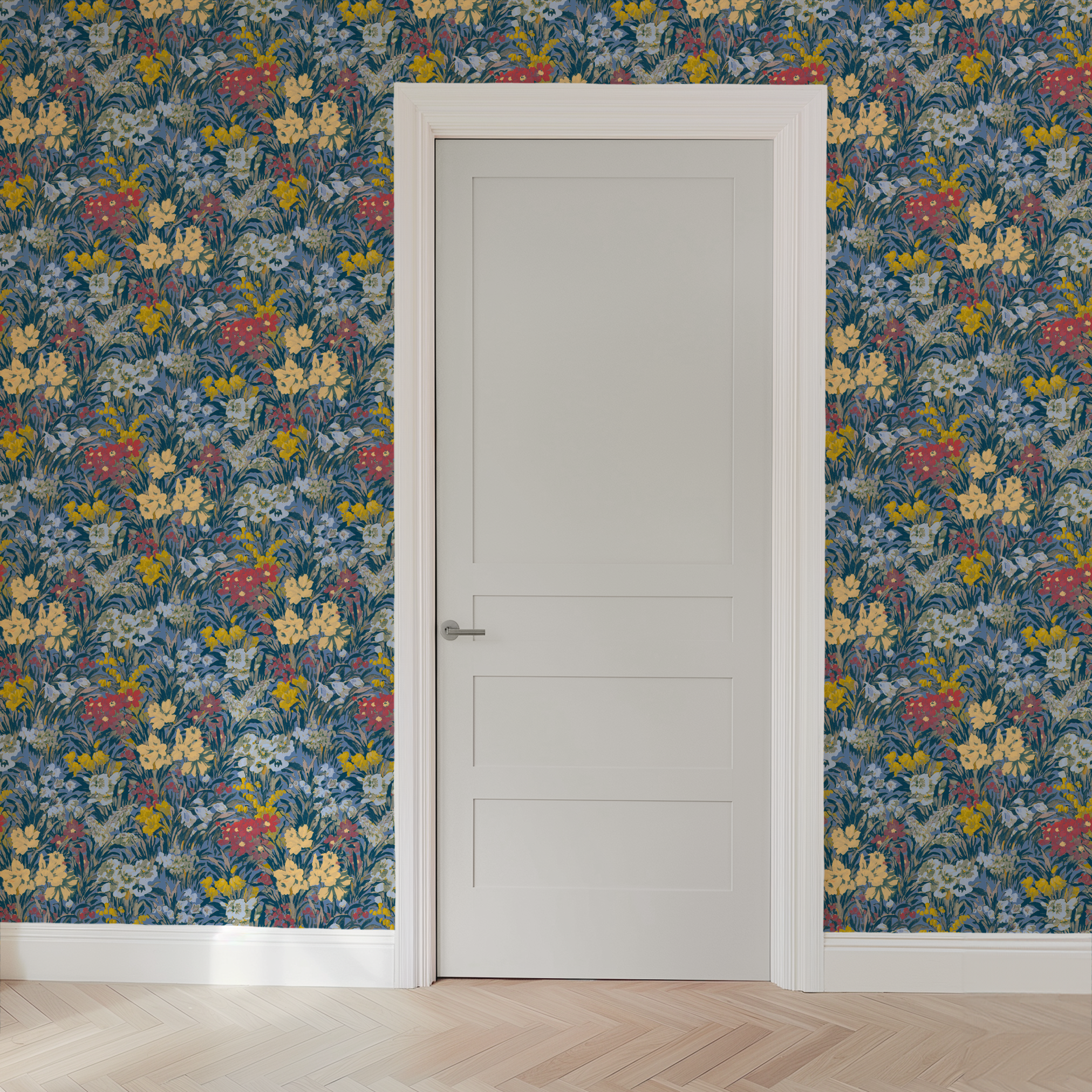 wallpaper door mockup