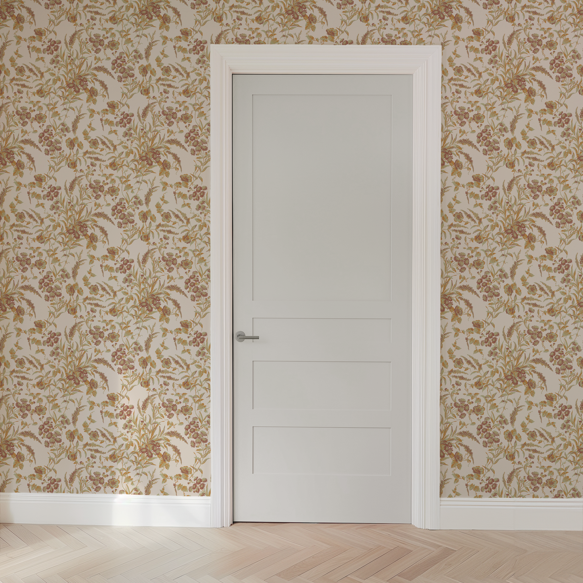  wallpaper door mockup