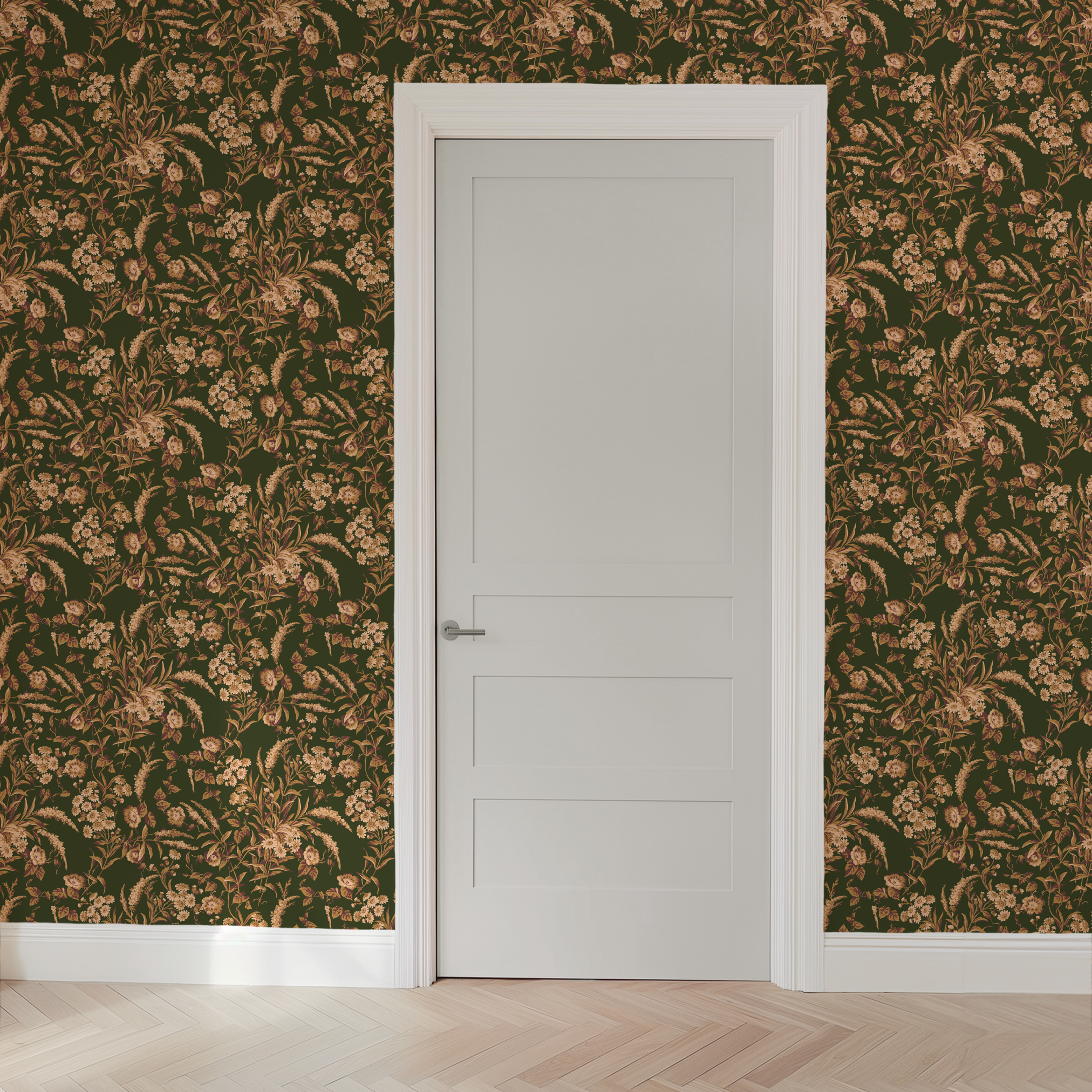  wallpaper door mockup