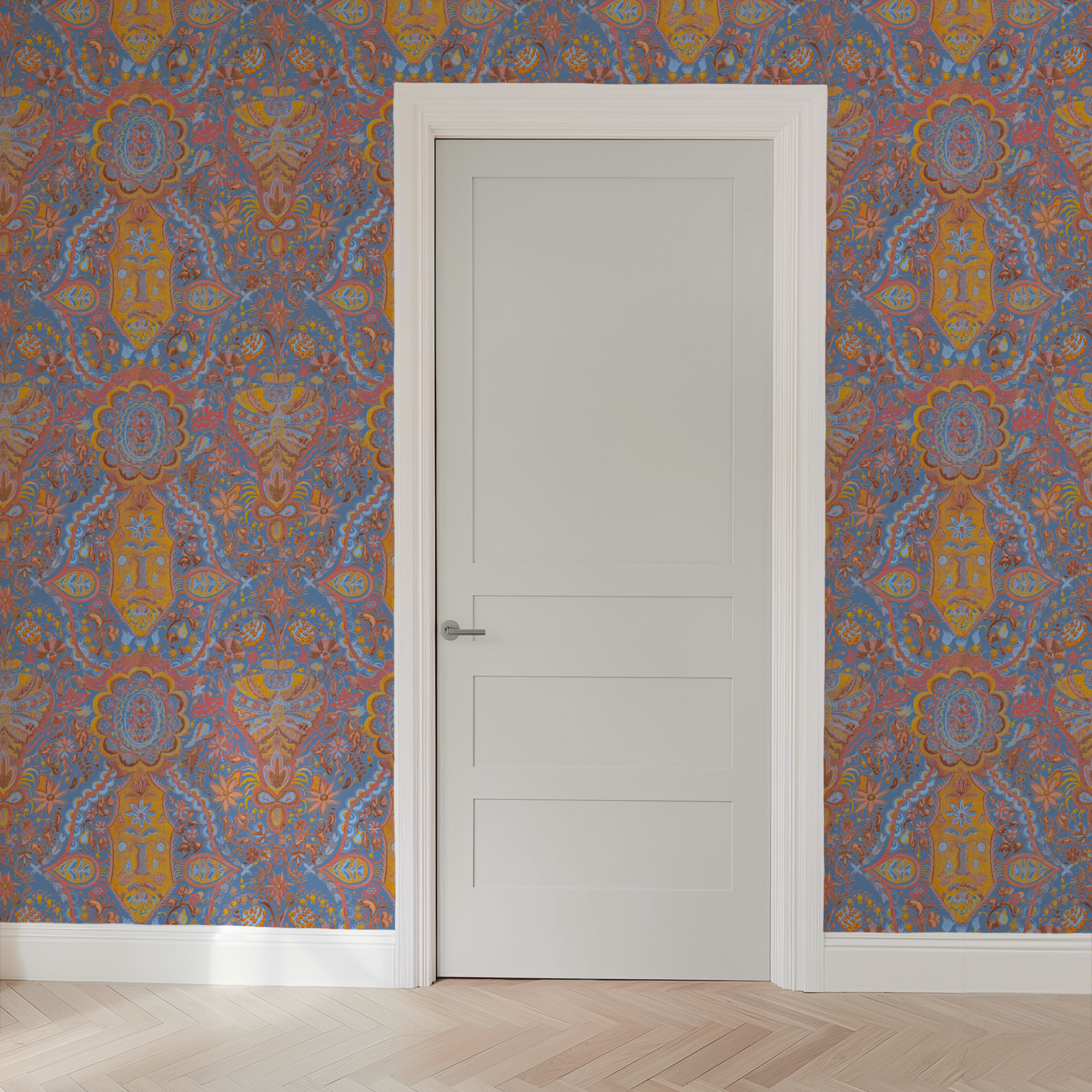  wallpaper door mockup