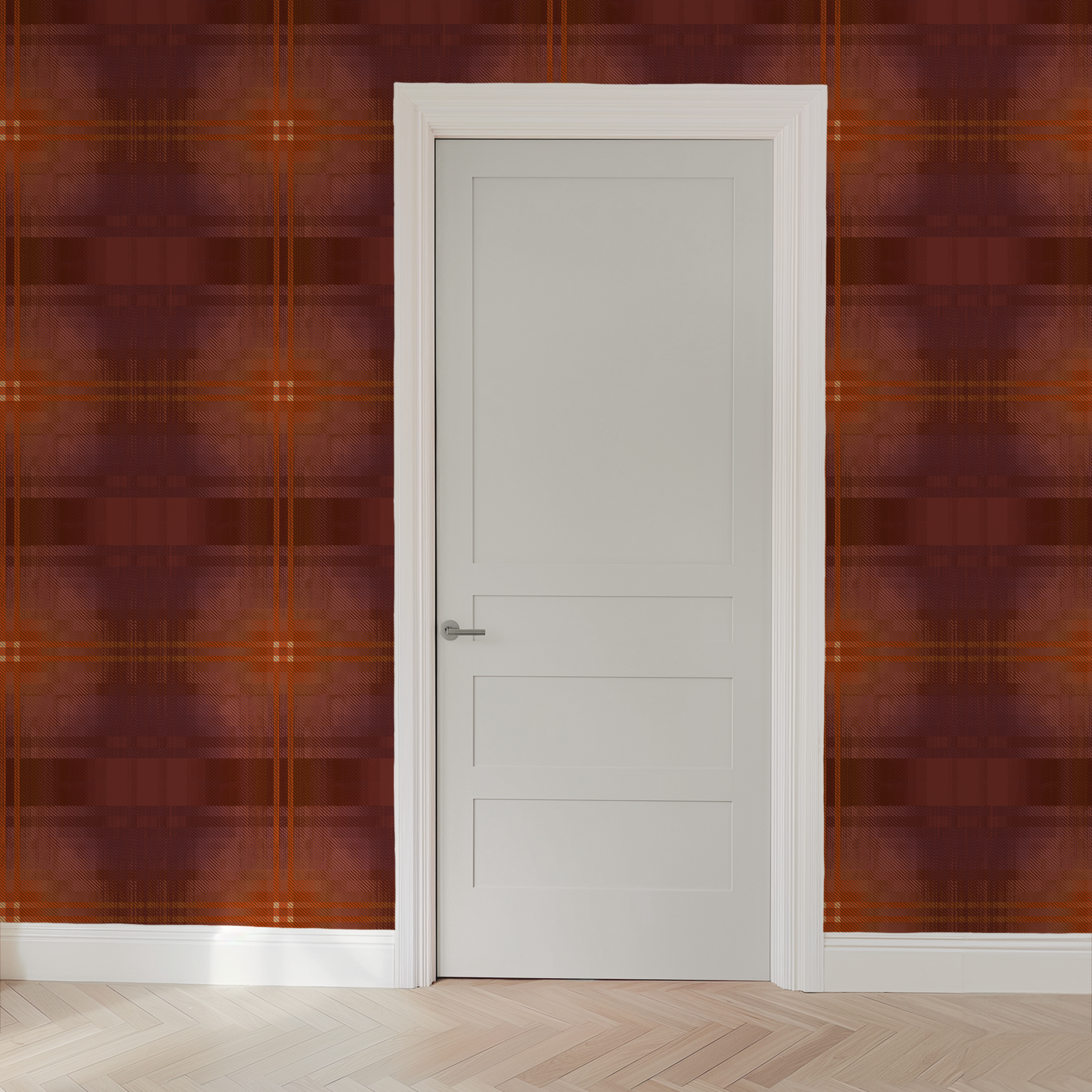  wallpaper door mockup