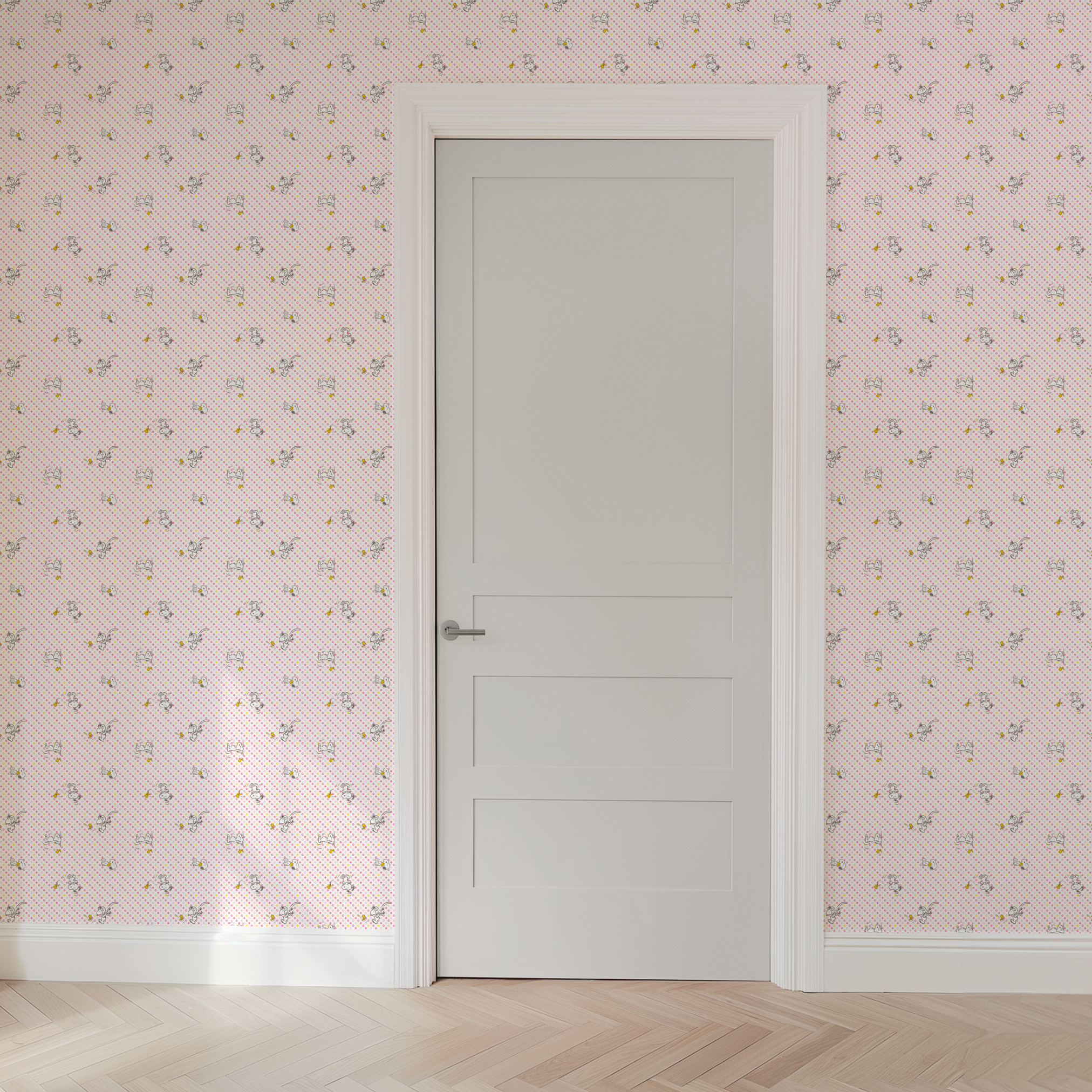  wallpaper door mockup