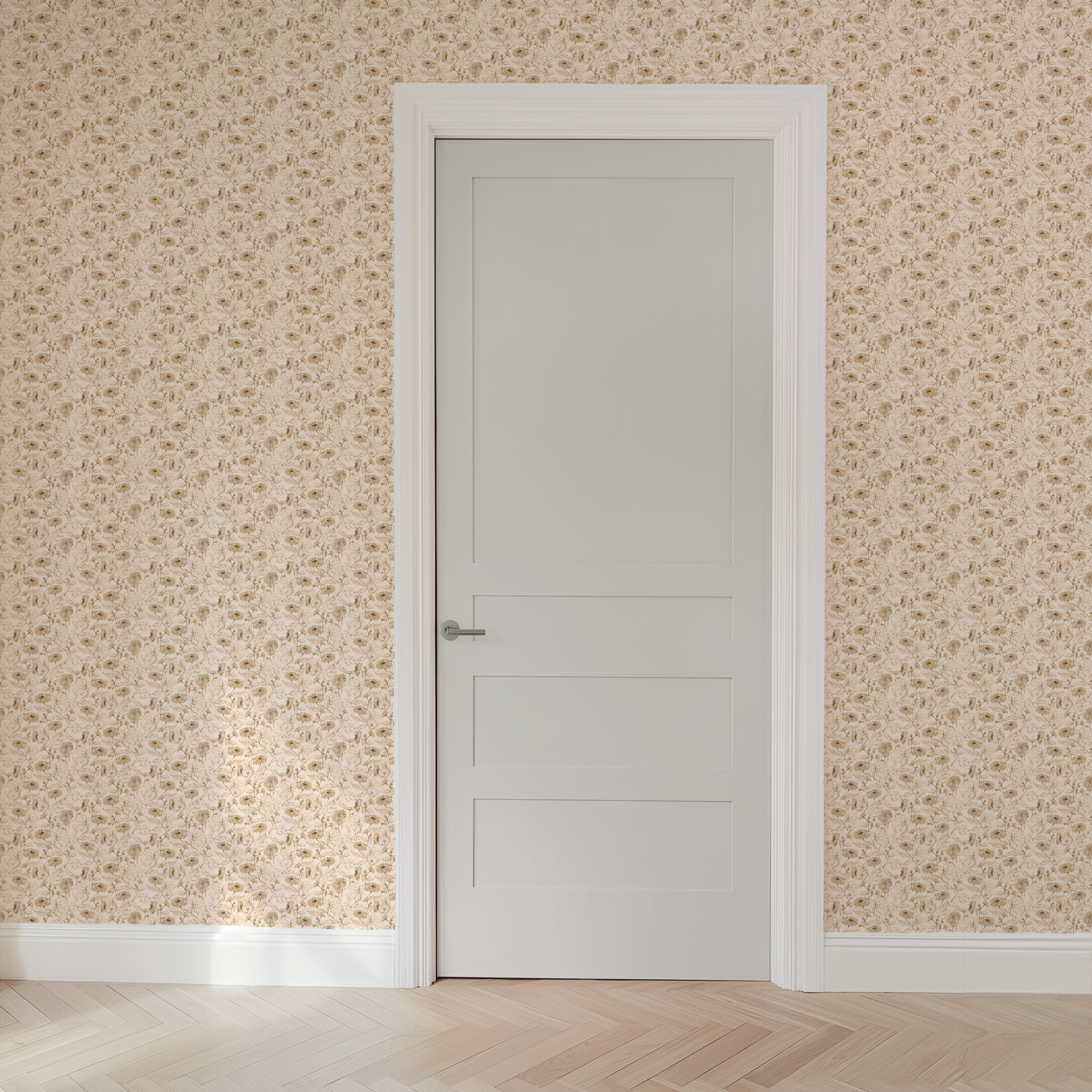  wallpaper door mockup