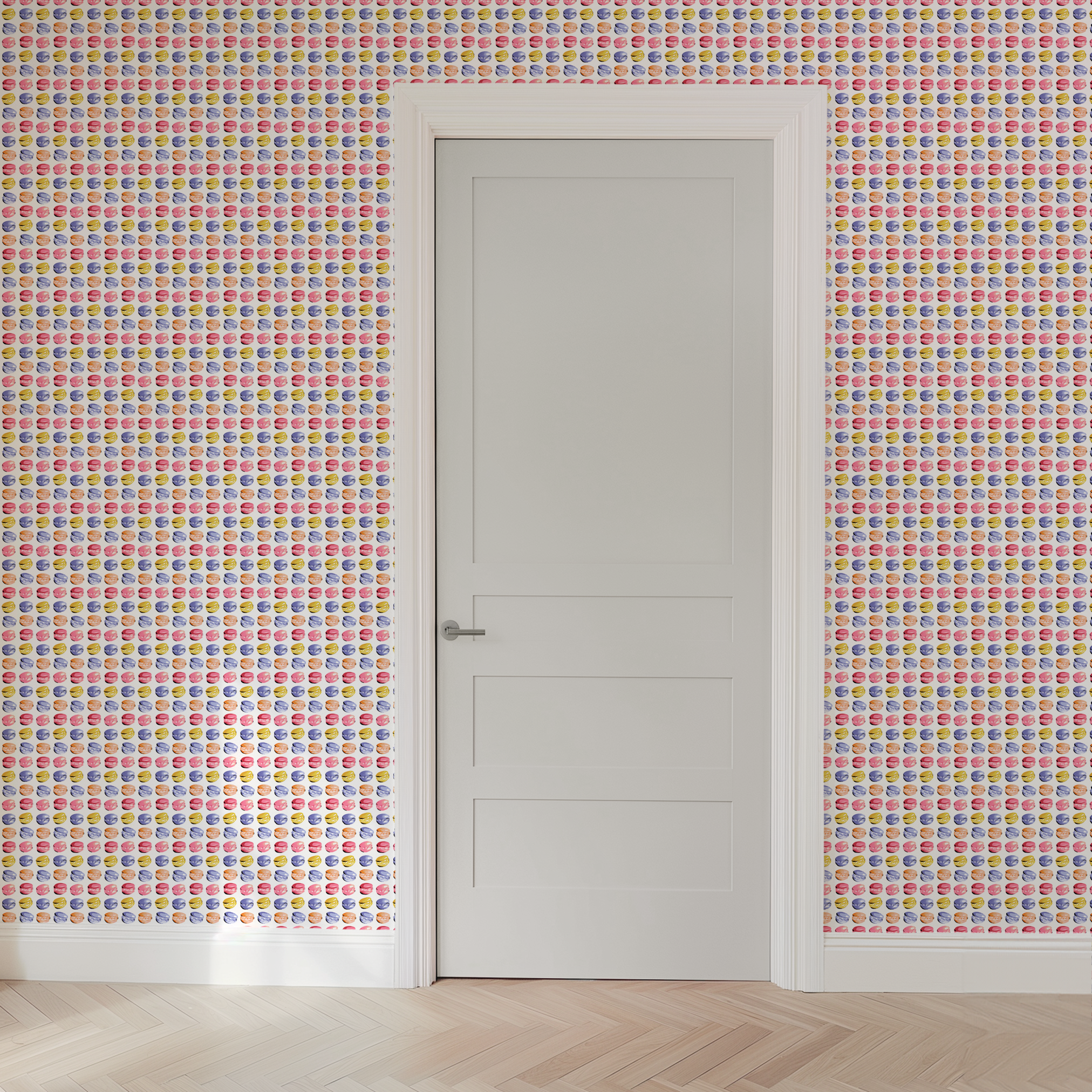  wallpaper door mockup
