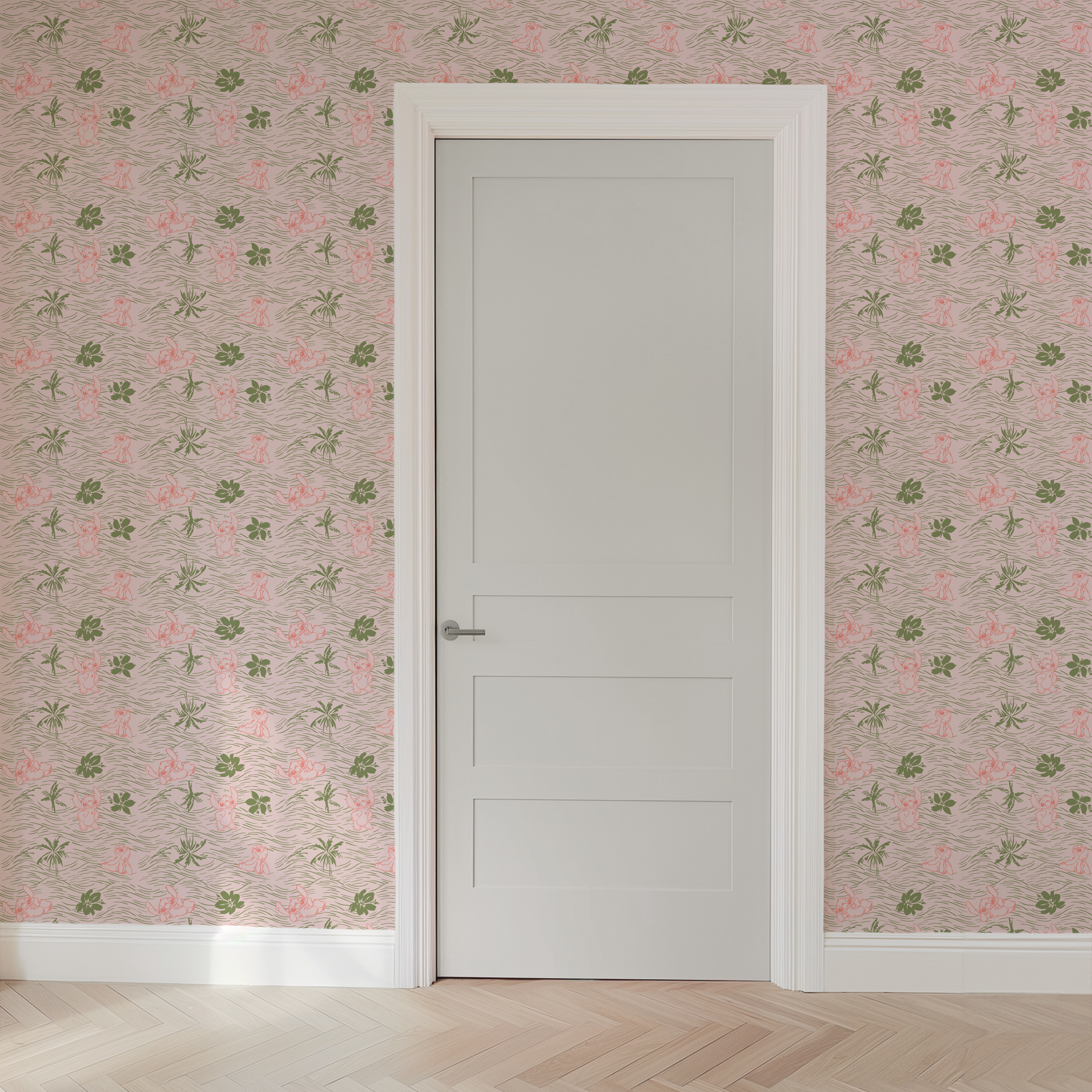  wallpaper door mockup