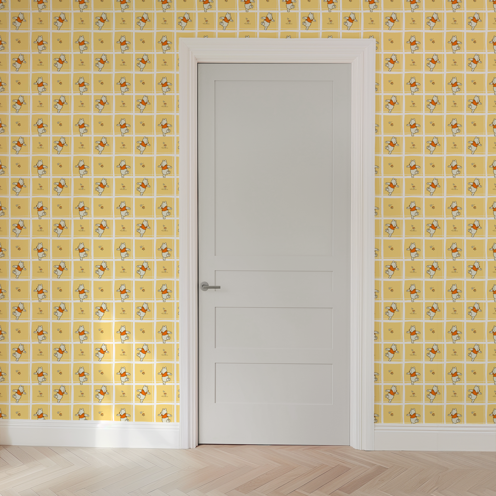  wallpaper door mockup