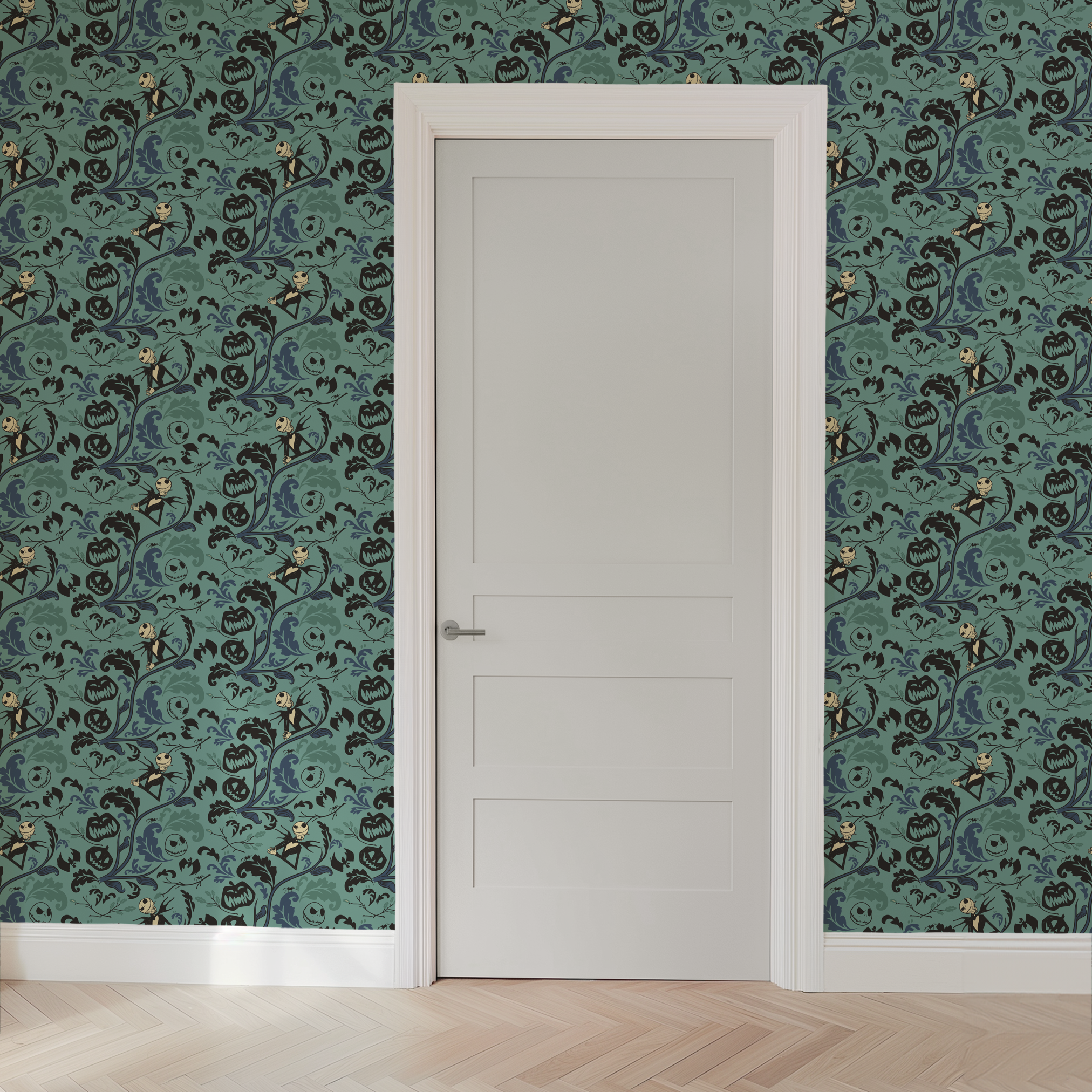  wallpaper door mockup