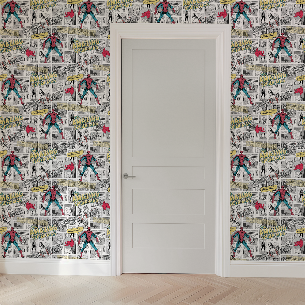  wallpaper door mockup
