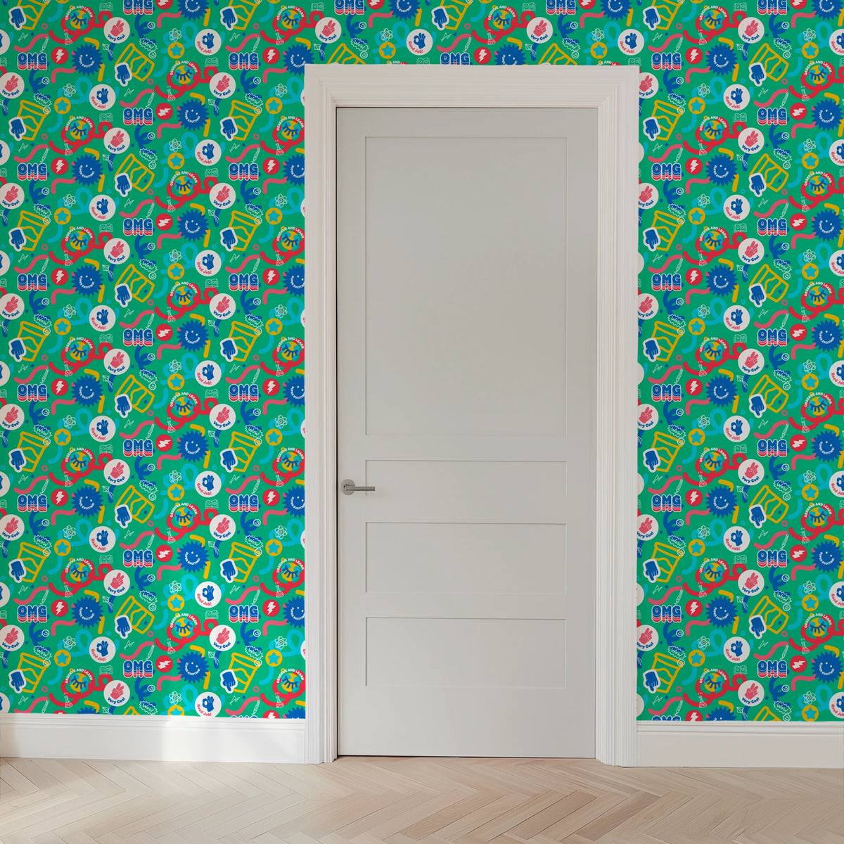 Hasbro Play-Doh Observe and Learn on Green Wallpaper