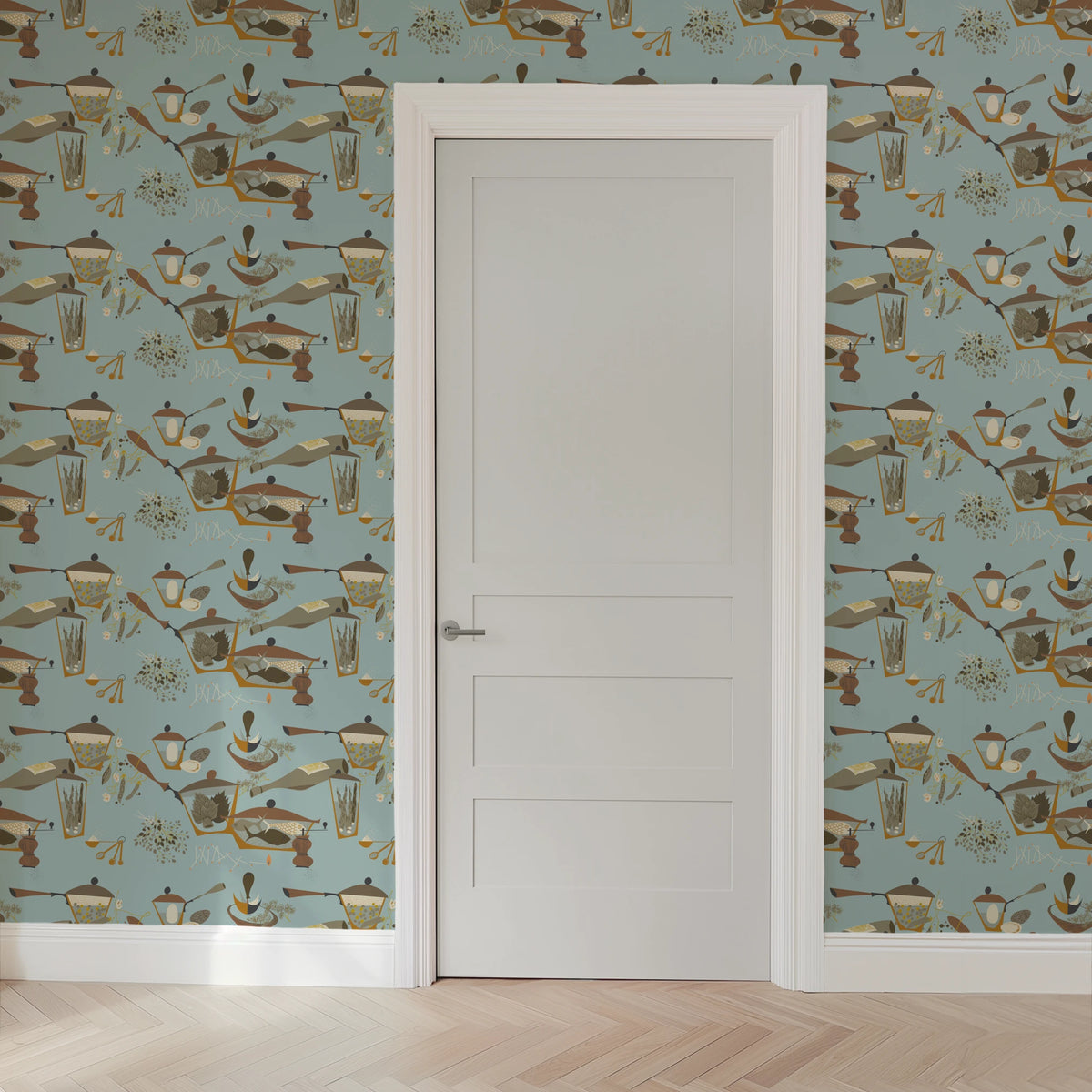 Finley on Mineral Wallpaper