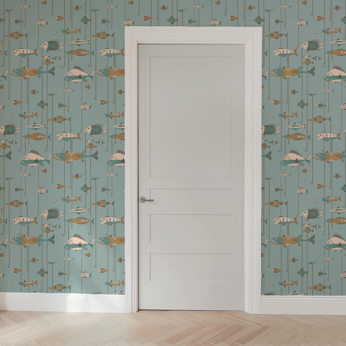 Brooks on Mineral Wallpaper