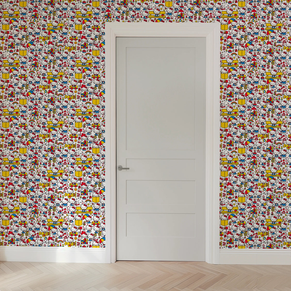 Hello Kitty® Colorful Activities Wallpaper