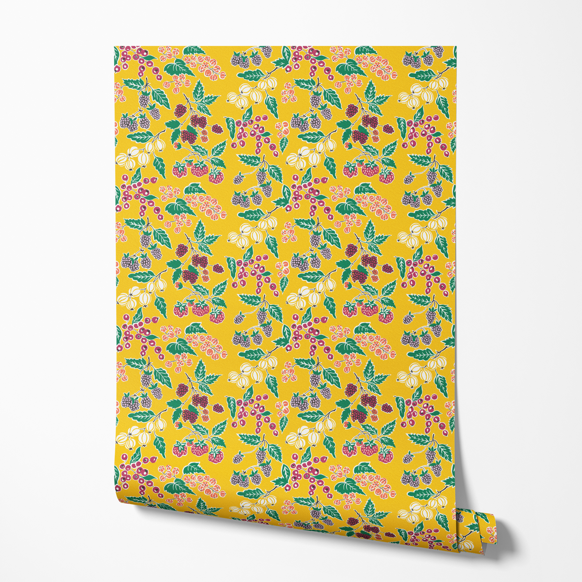 wallpaper roll mockup