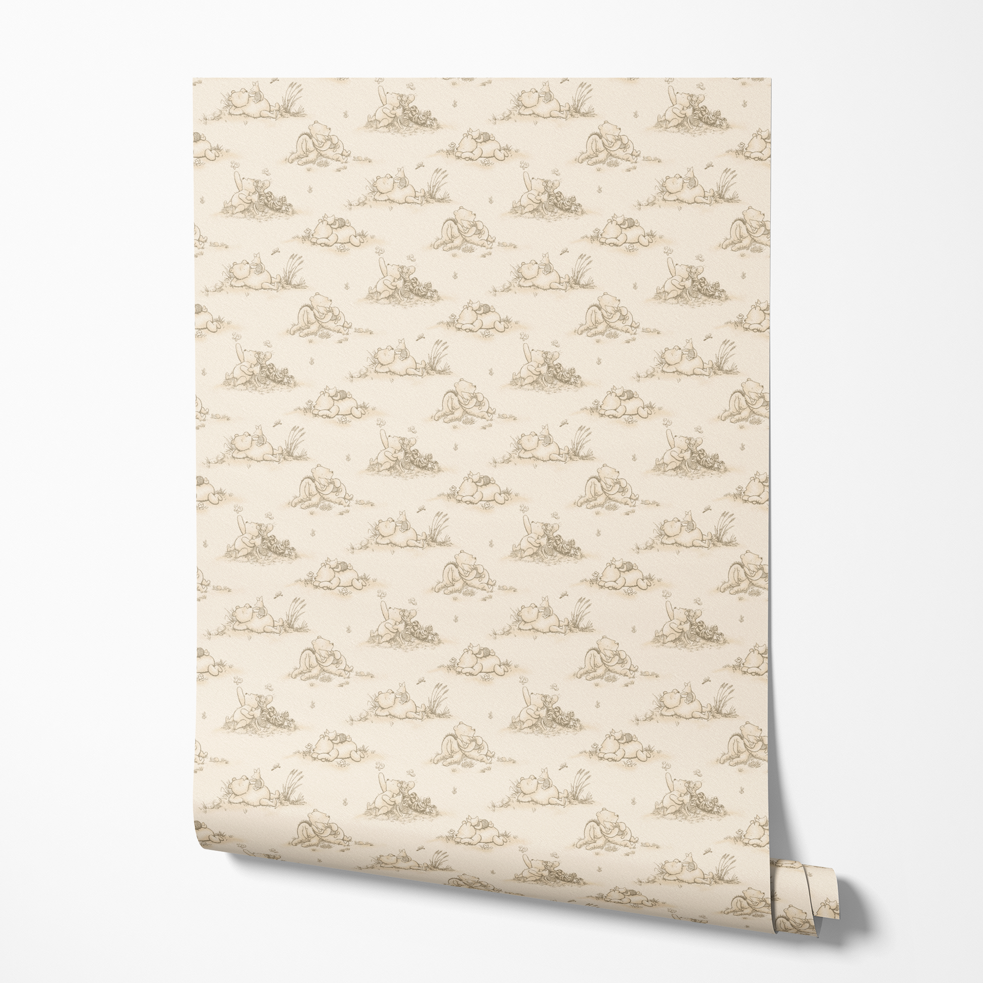  wallpaper roll mockup